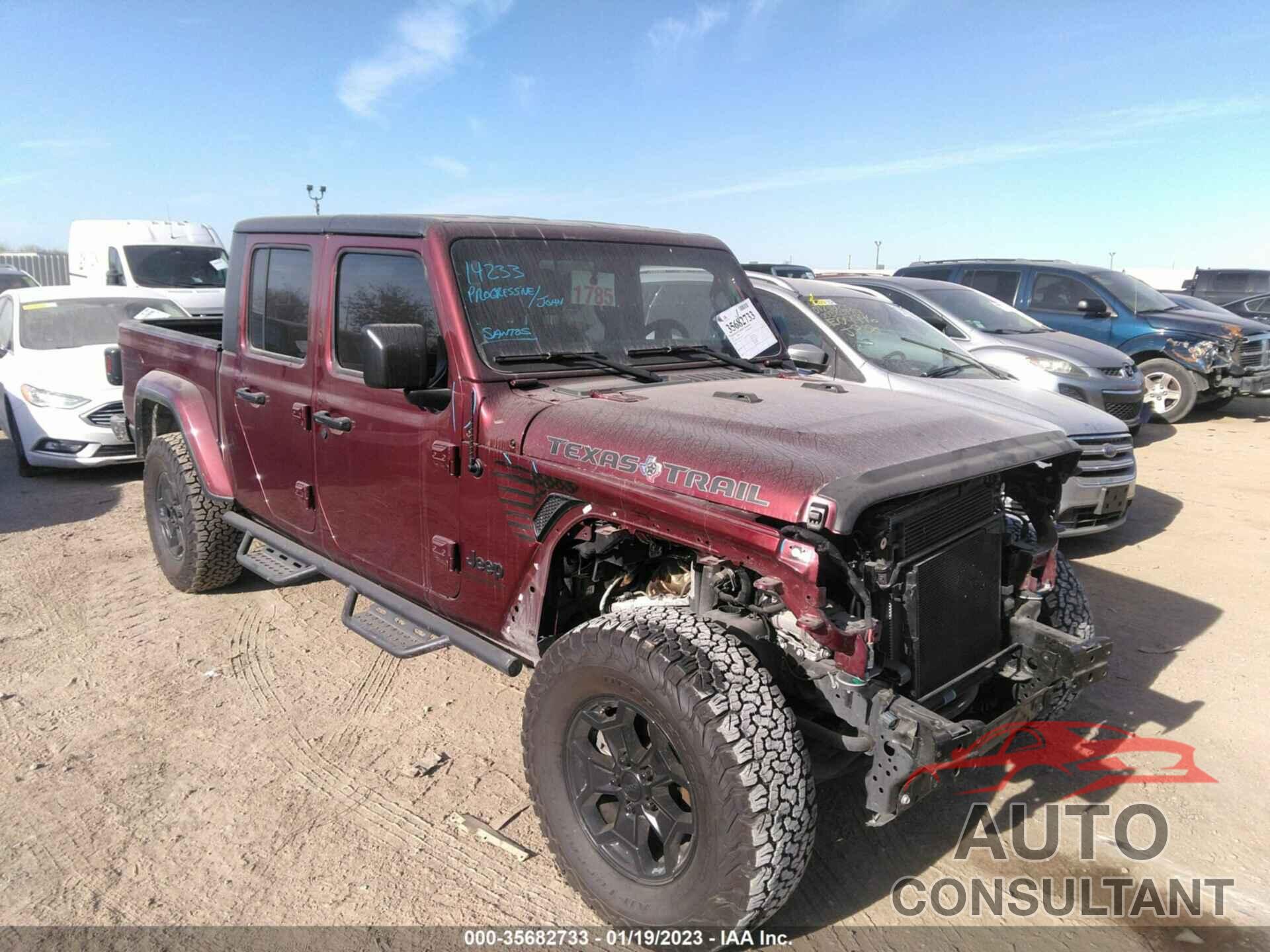 JEEP GLADIATOR 2021 - 1C6HJTAG1ML621918