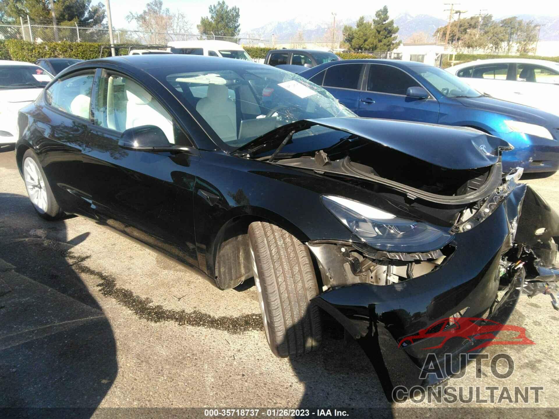 TESLA MODEL 3 2022 - 5YJ3E1EB3NF319447