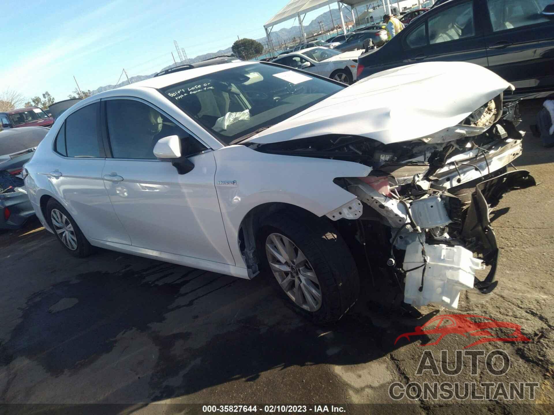 TOYOTA CAMRY 2020 - 4T1C31AK5LU010915