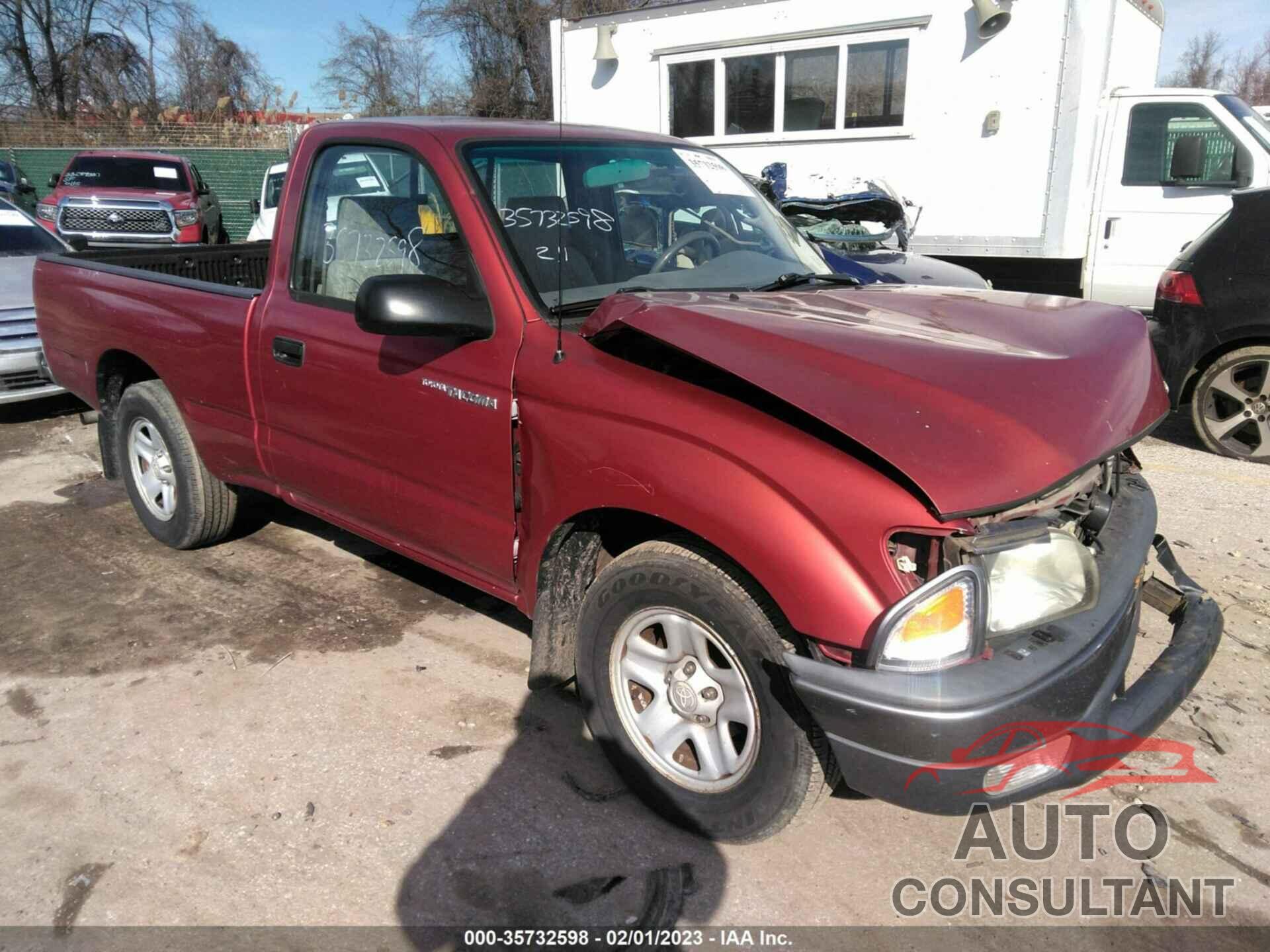 TOYOTA TACOMA 2002 - 5TENL42NX2Z095926