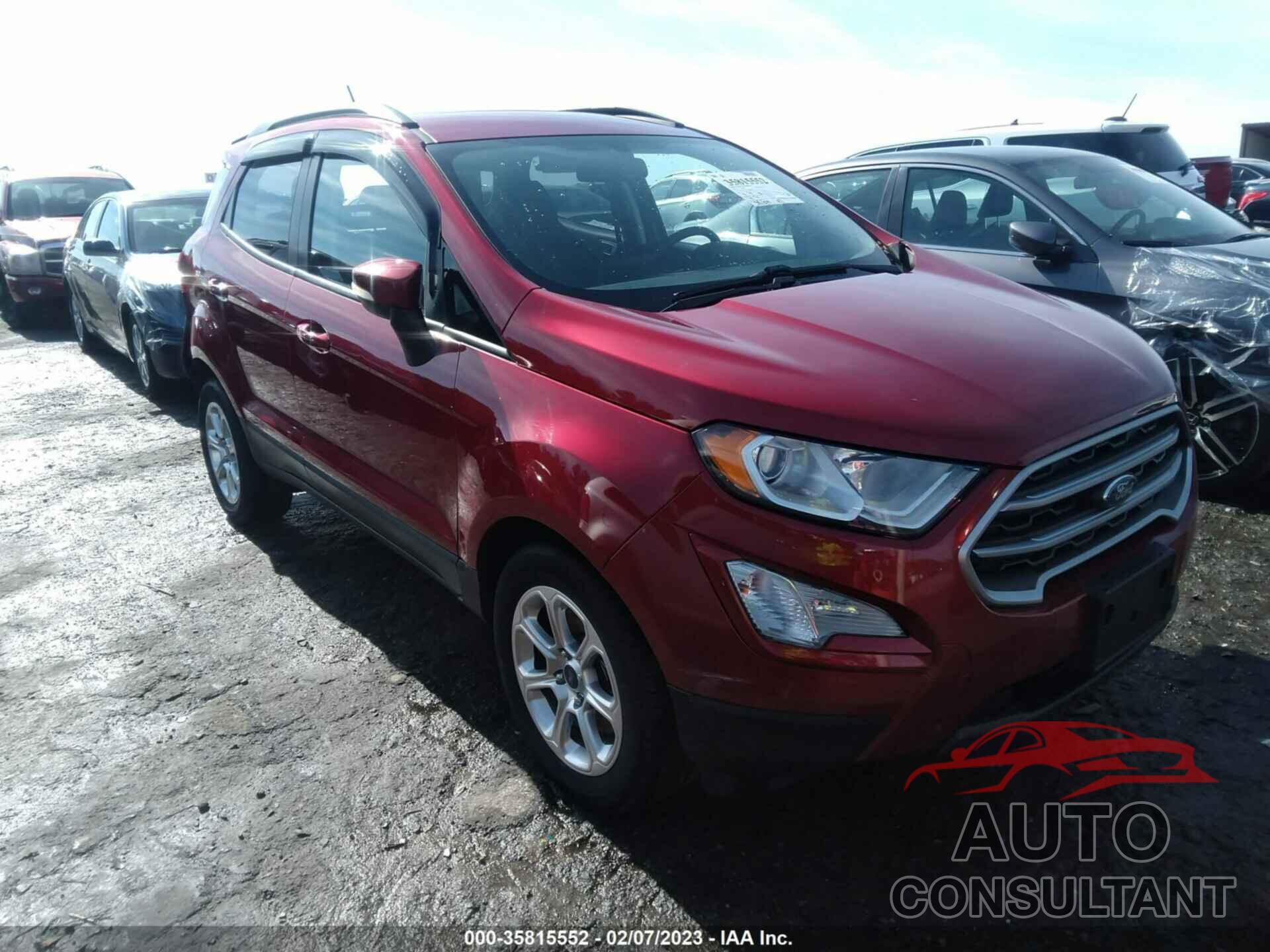 FORD ECOSPORT 2018 - MAJ3P1TE3JC222379