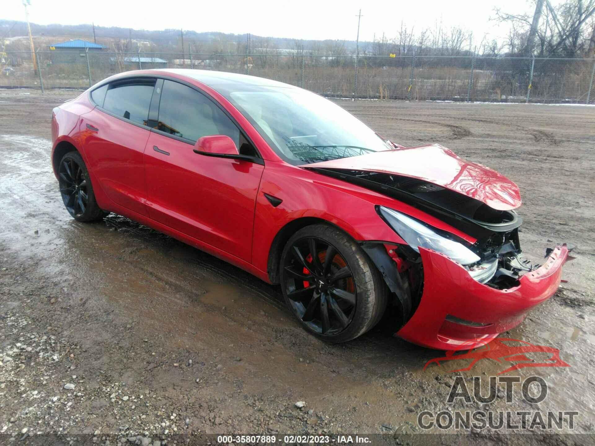 TESLA MODEL 3 2022 - 5YJ3E1EC4NF160477