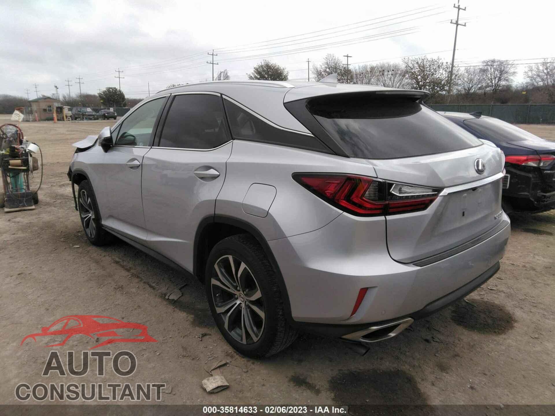 LEXUS RX 2017 - 2T2ZZMCA9HC087693
