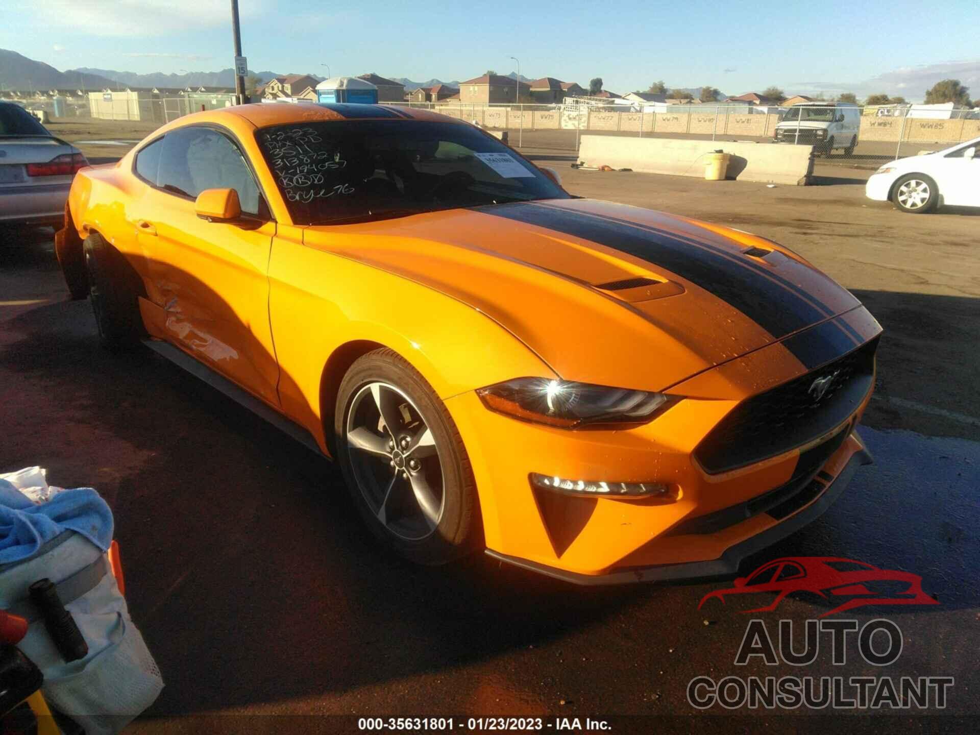 FORD MUSTANG 2019 - 1FA6P8TH7K5194057