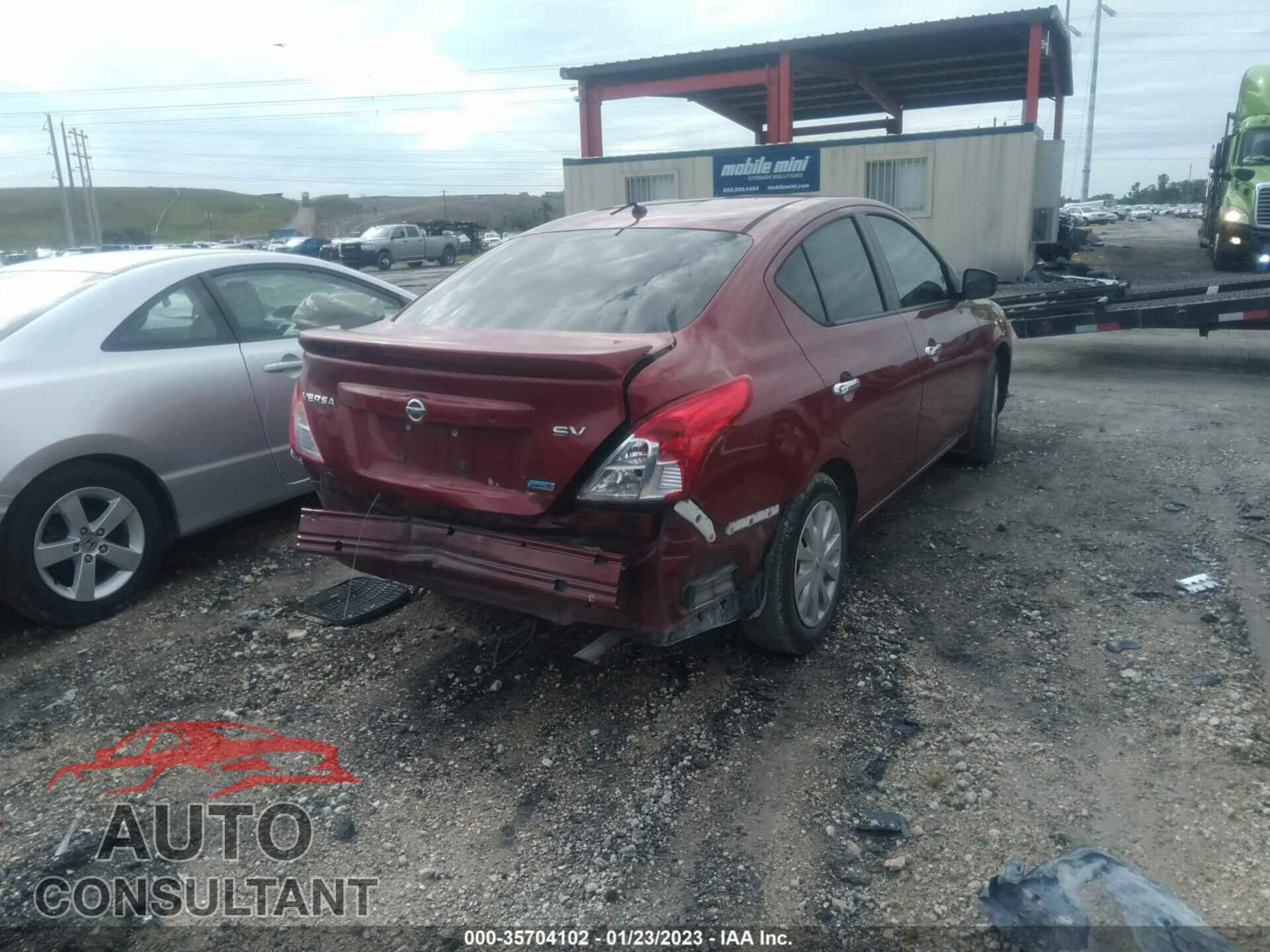 NISSAN VERSA 2016 - 3N1CN7AP5GL861564
