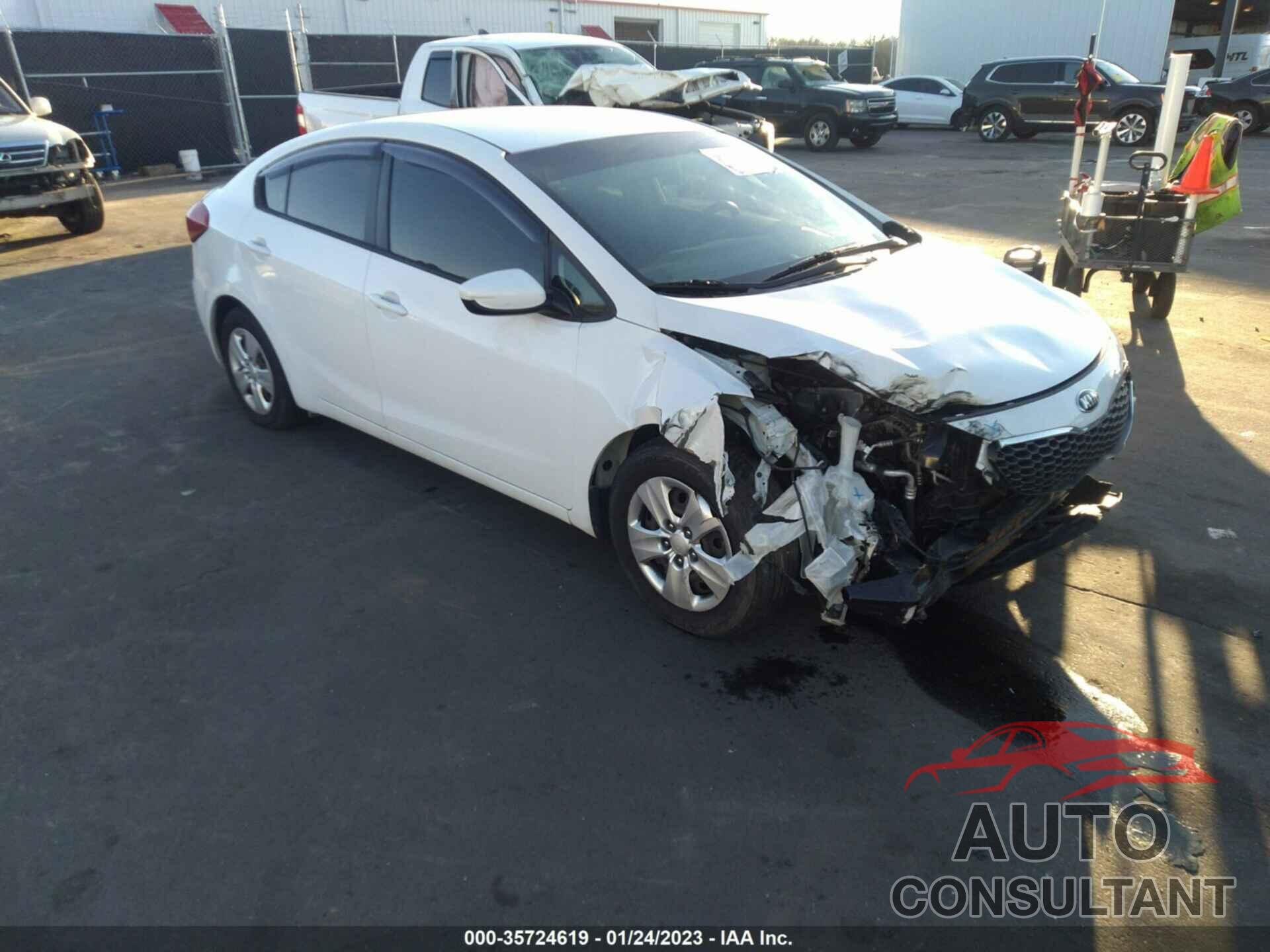 KIA FORTE 2016 - KNAFK4A69G5550211