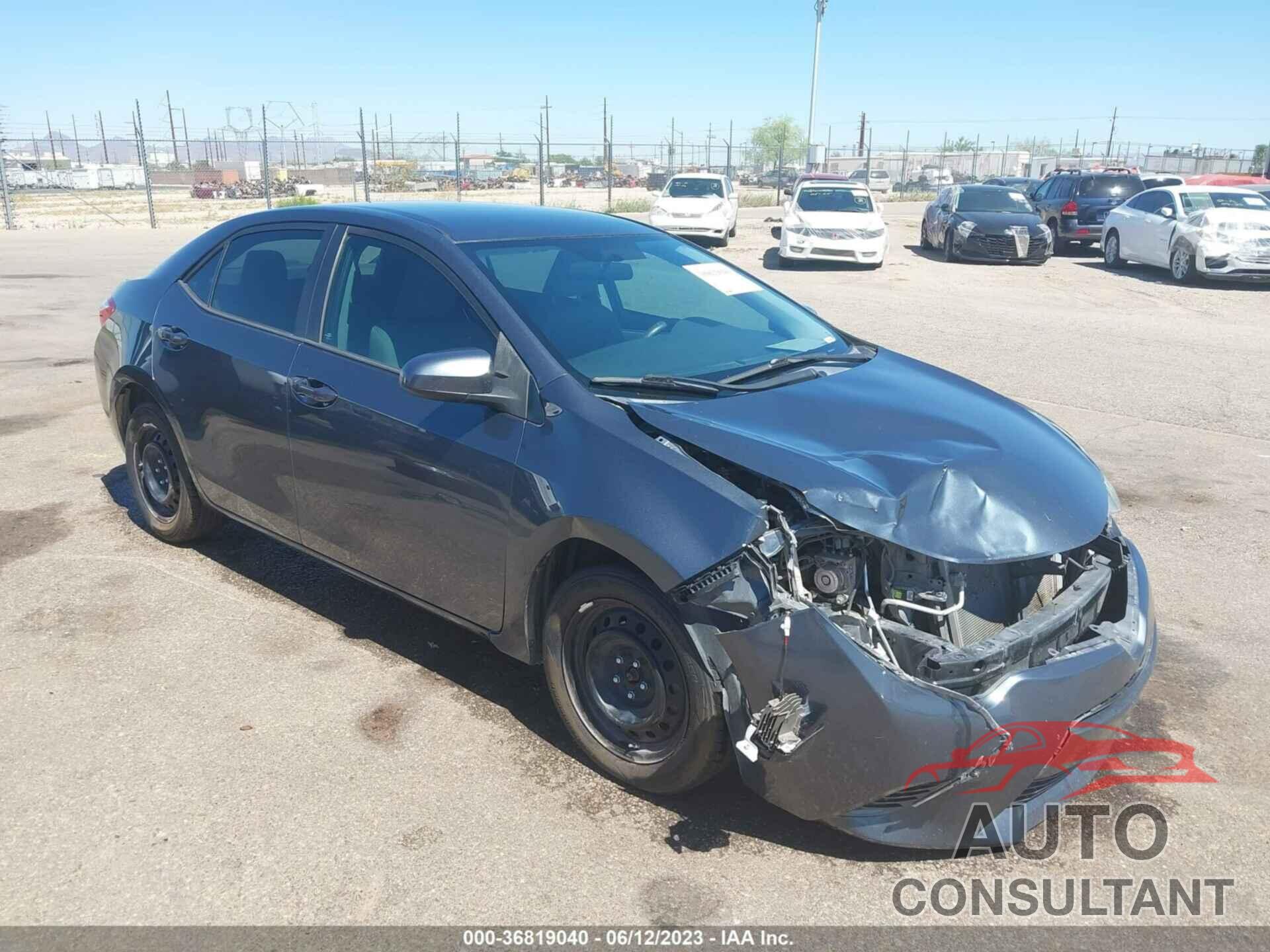 TOYOTA COROLLA 2016 - 2T1BURHE8GC746066