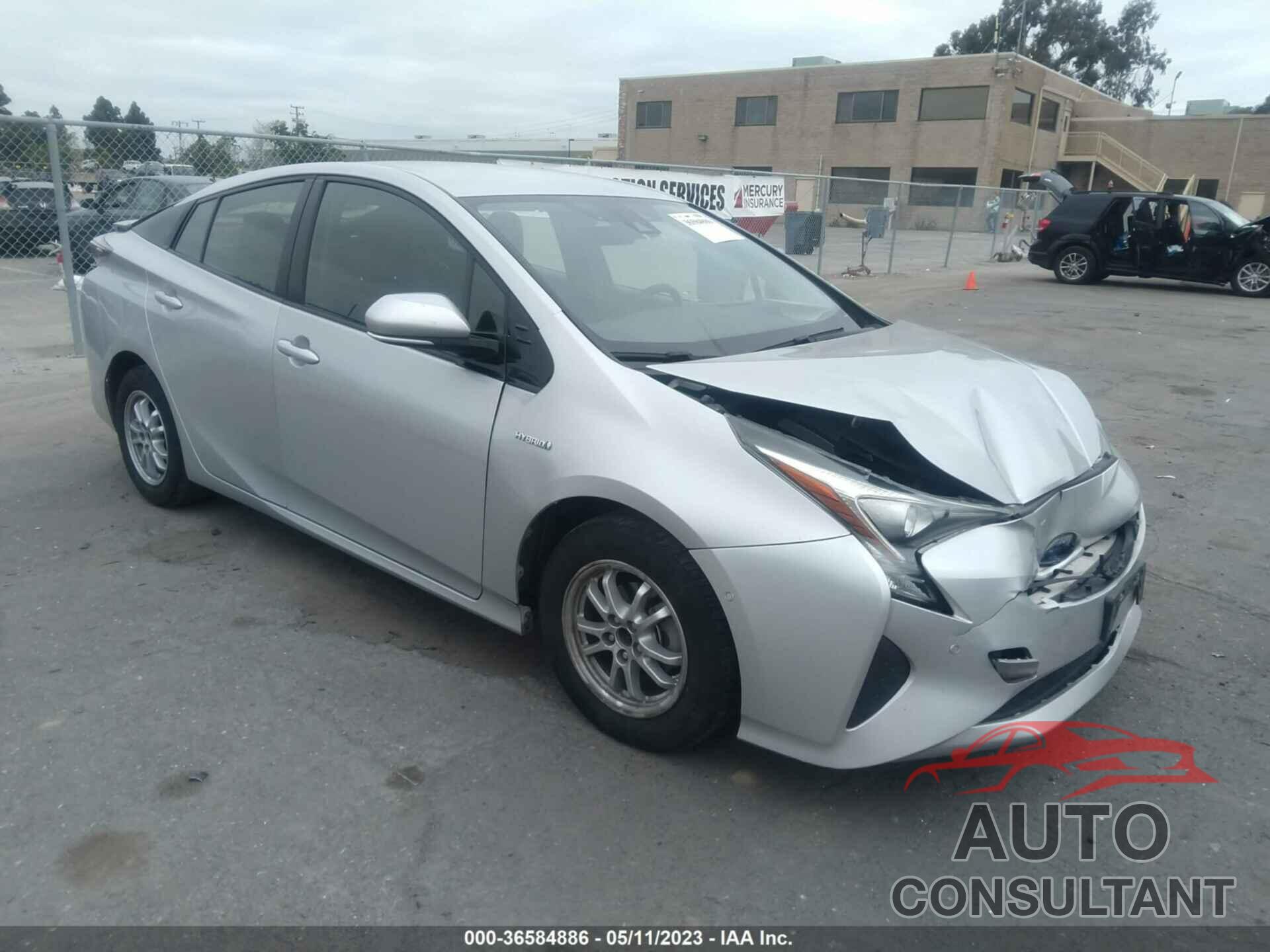 TOYOTA PRIUS 2018 - JTDKBRFU3J3588896