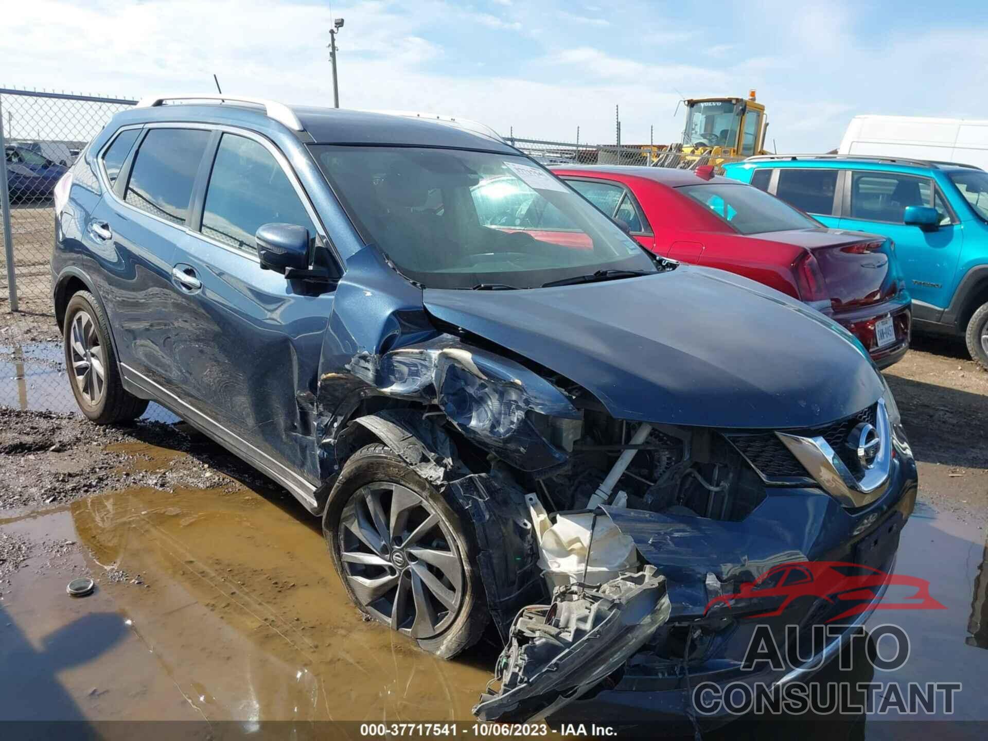 NISSAN ROGUE 2016 - KNMAT2MT3GP736928