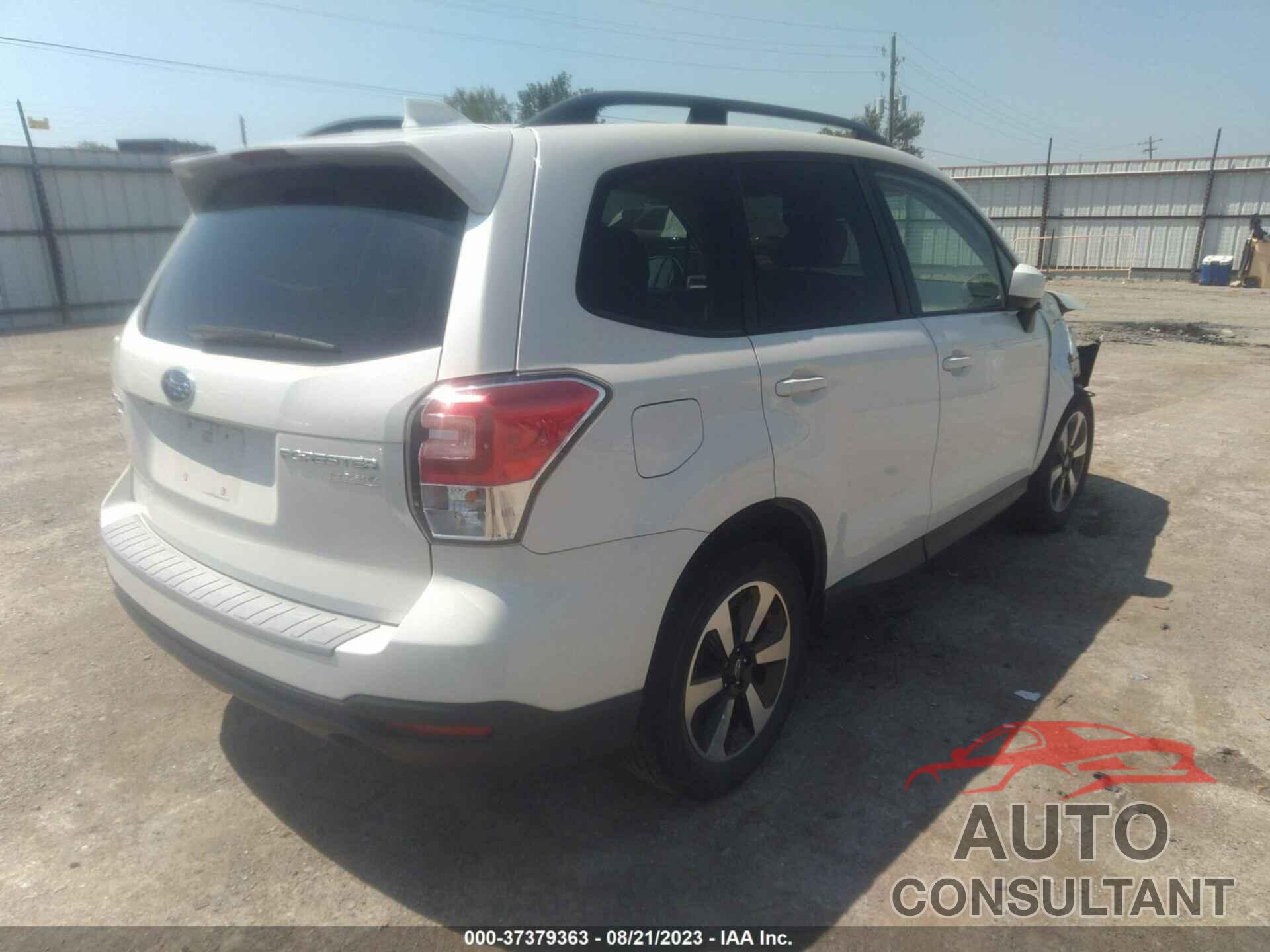 SUBARU FORESTER 2017 - JF2SJAEC9HH552612