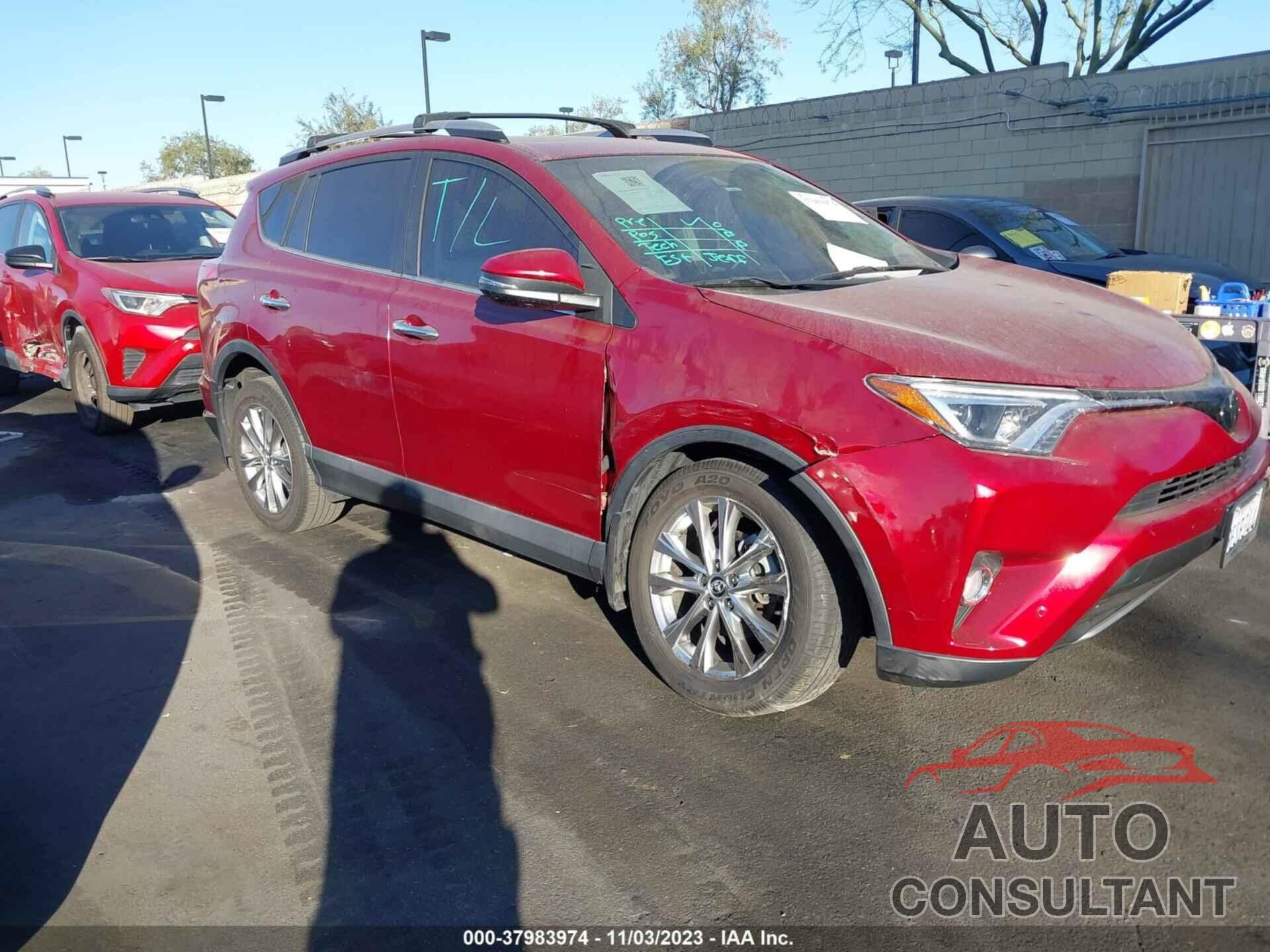 TOYOTA RAV4 2018 - 2T3YFREV9JW510905