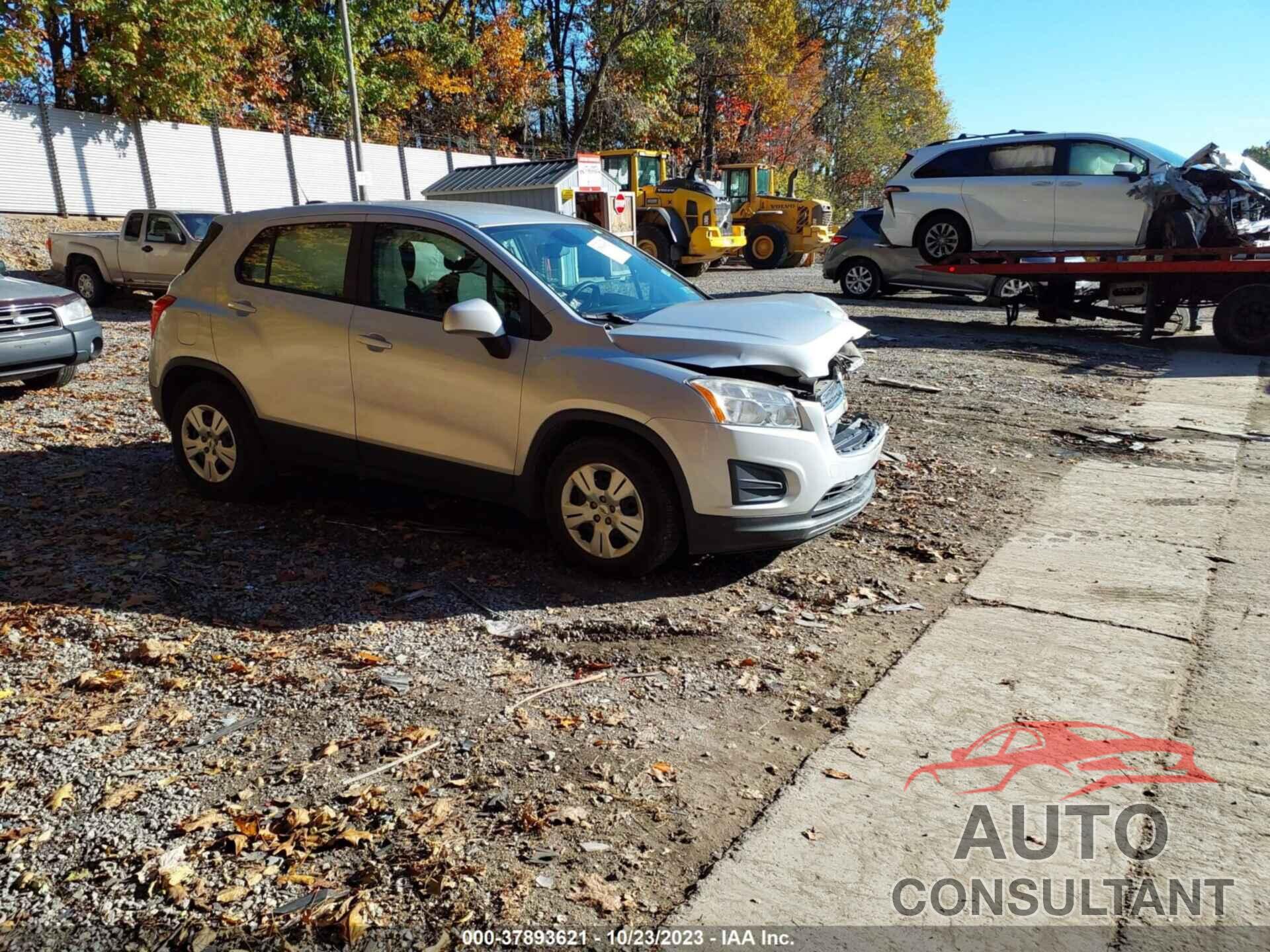 CHEVROLET TRAX 2015 - KL7CJKSB5FB117622