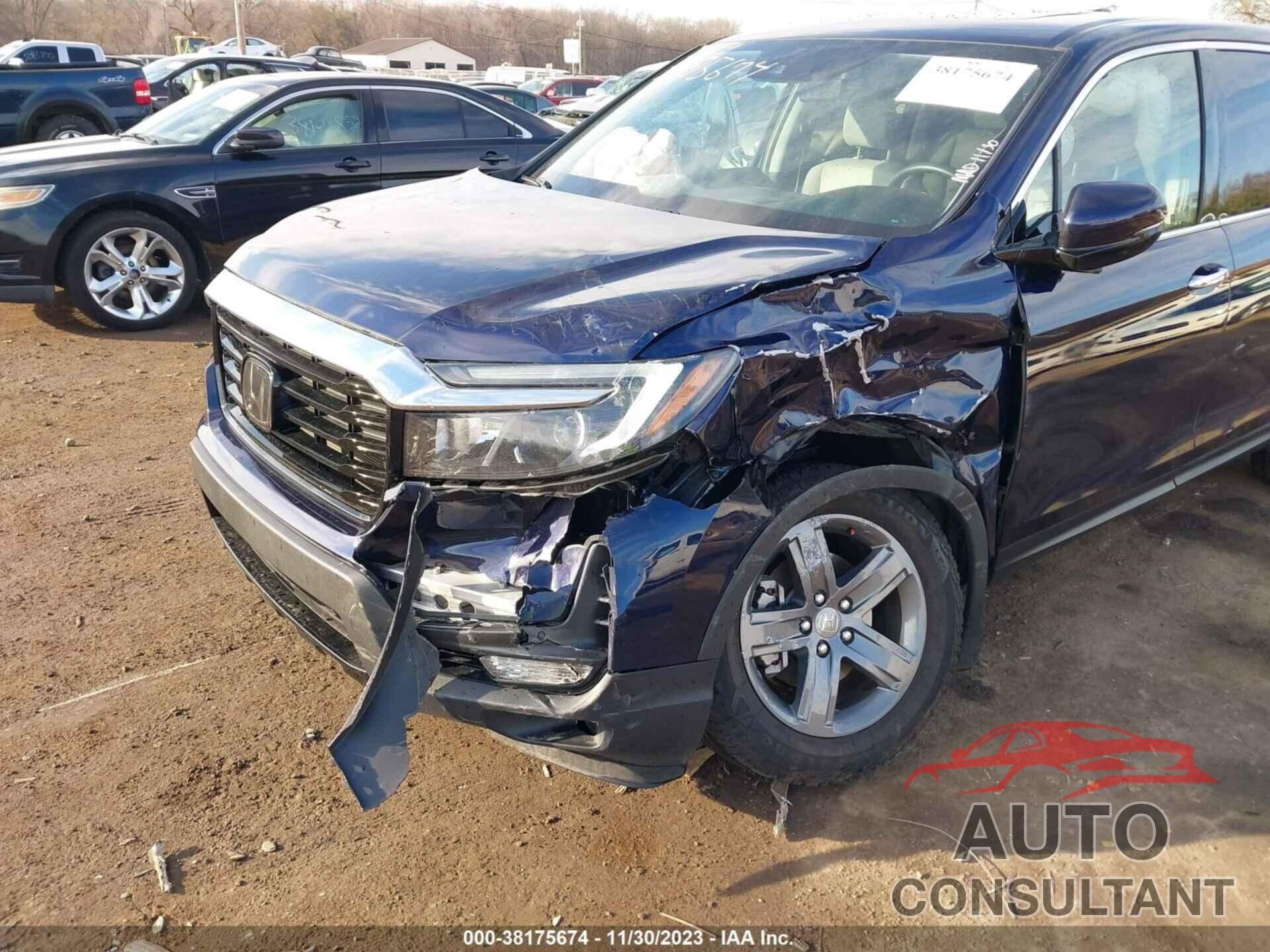 HONDA RIDGELINE 2022 - 5FPYK3F79NB004910