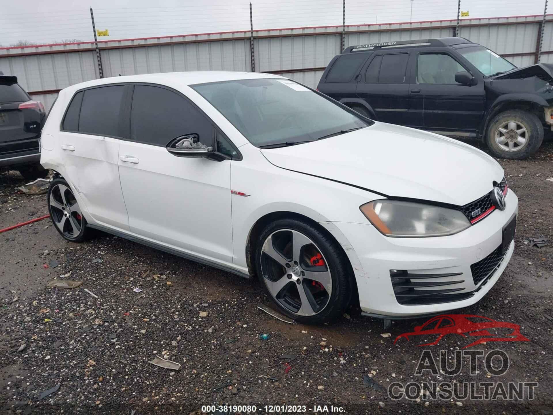 VOLKSWAGEN GOLF GTI 2015 - 3VW4T7AU9FM007549