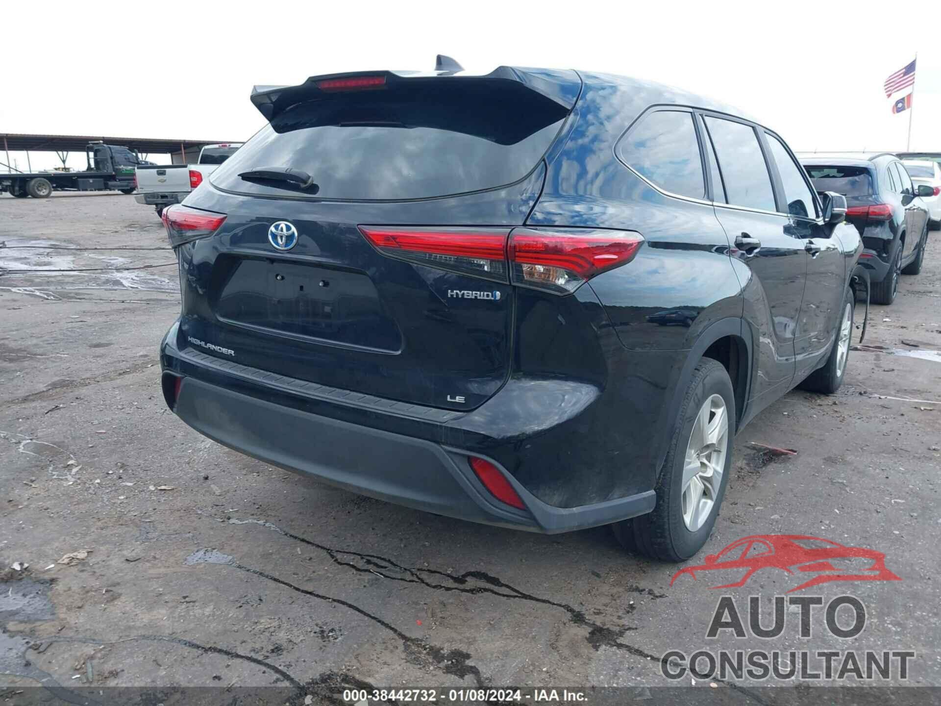 TOYOTA HIGHLANDER 2023 - 5TDZARAH2PS518003