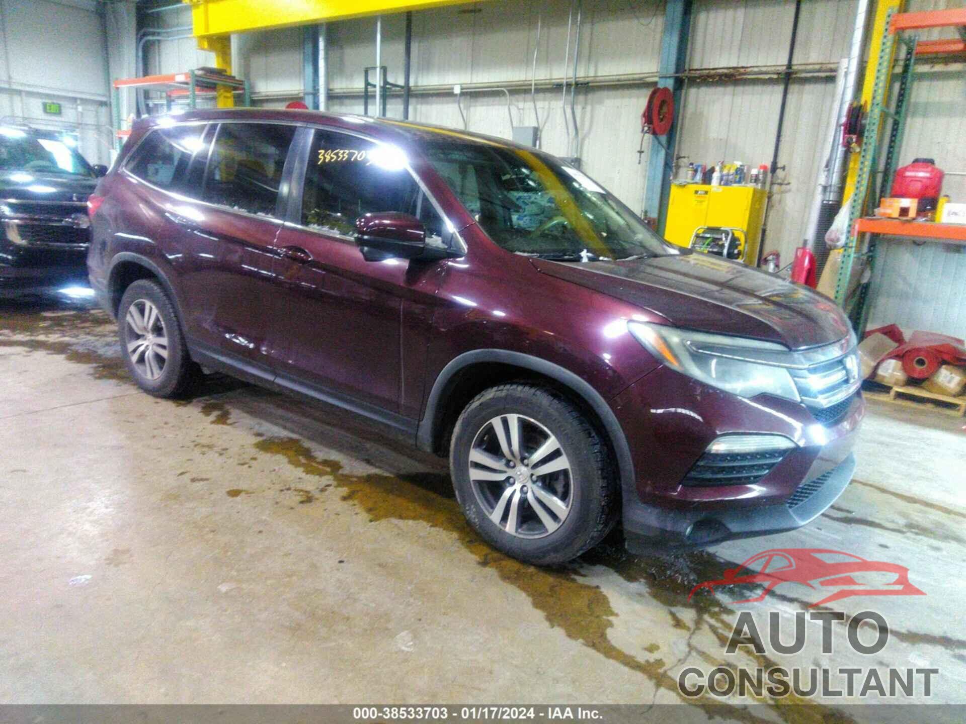 HONDA PILOT 2016 - 5FNYF5H58GB028297