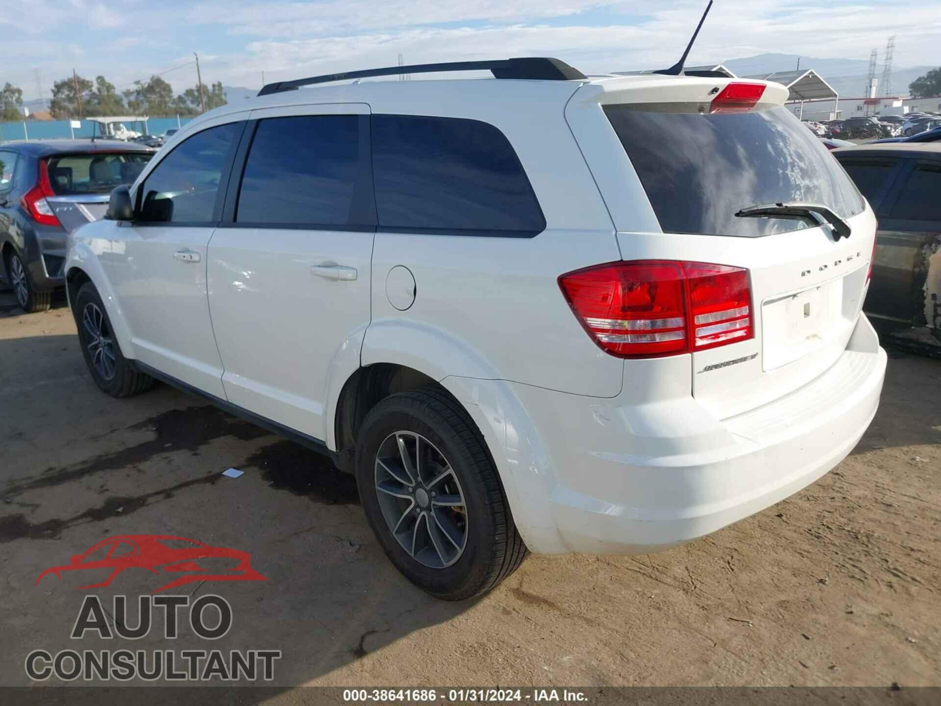 DODGE JOURNEY 2017 - 3C4PDCAB6HT707042