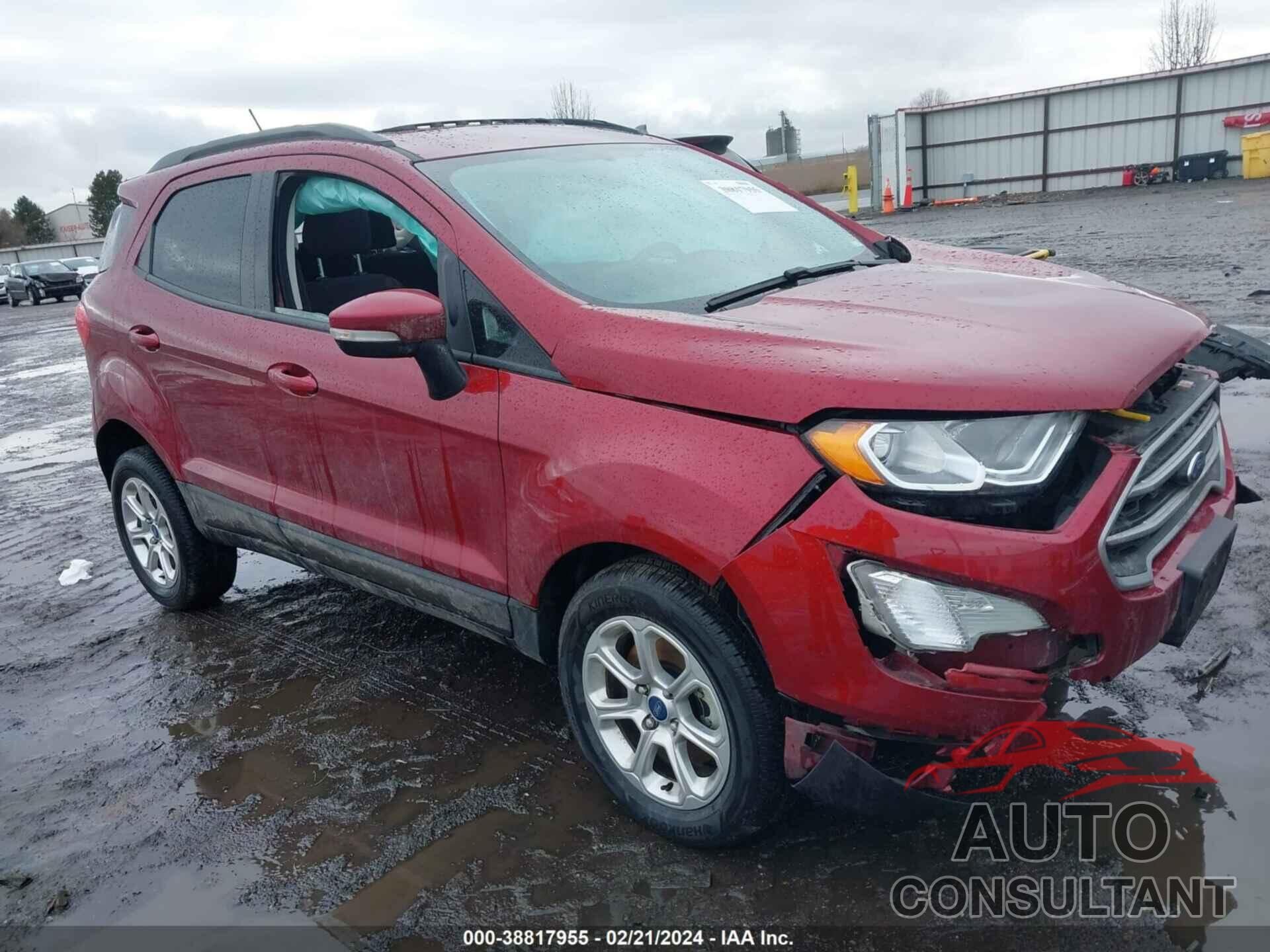 FORD ECOSPORT 2021 - MAJ6S3GL9MC451802