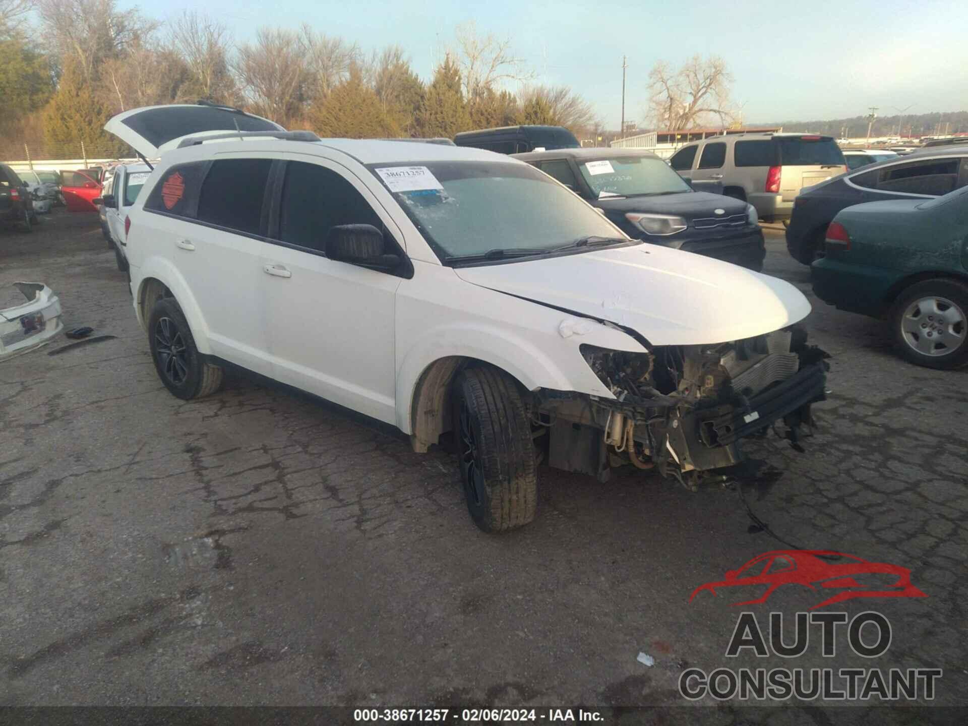 DODGE JOURNEY 2017 - 3C4PDCAB0HT662244