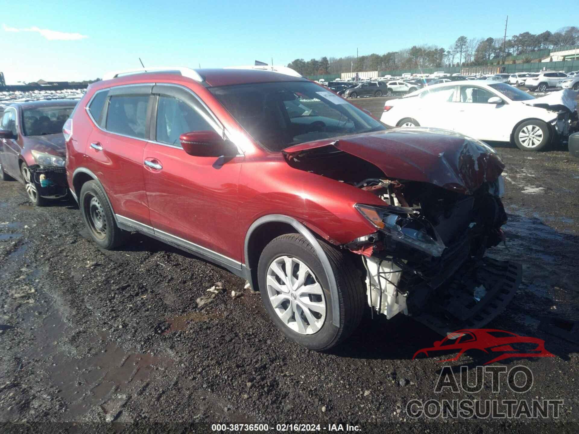 NISSAN ROGUE 2016 - KNMAT2MV6GP715895