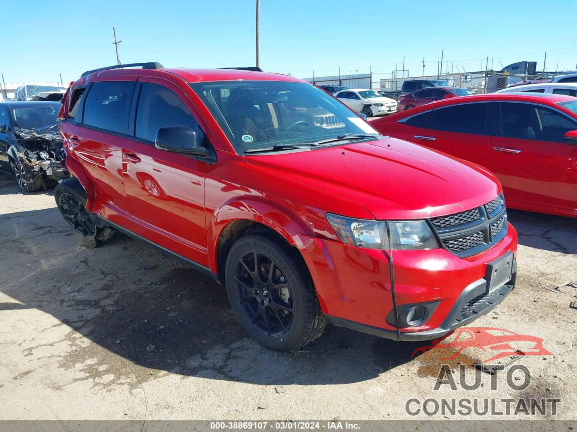 DODGE JOURNEY 2018 - 3C4PDCBG4JT158456