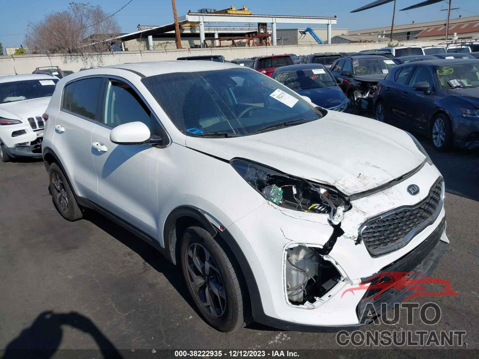 KIA SPORTAGE 2020 - KNDPM3AC2L7801053