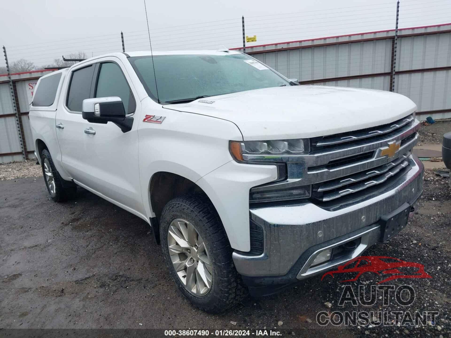 CHEVROLET SILVERADO 1500 2020 - 3GCUYGET0LG107619