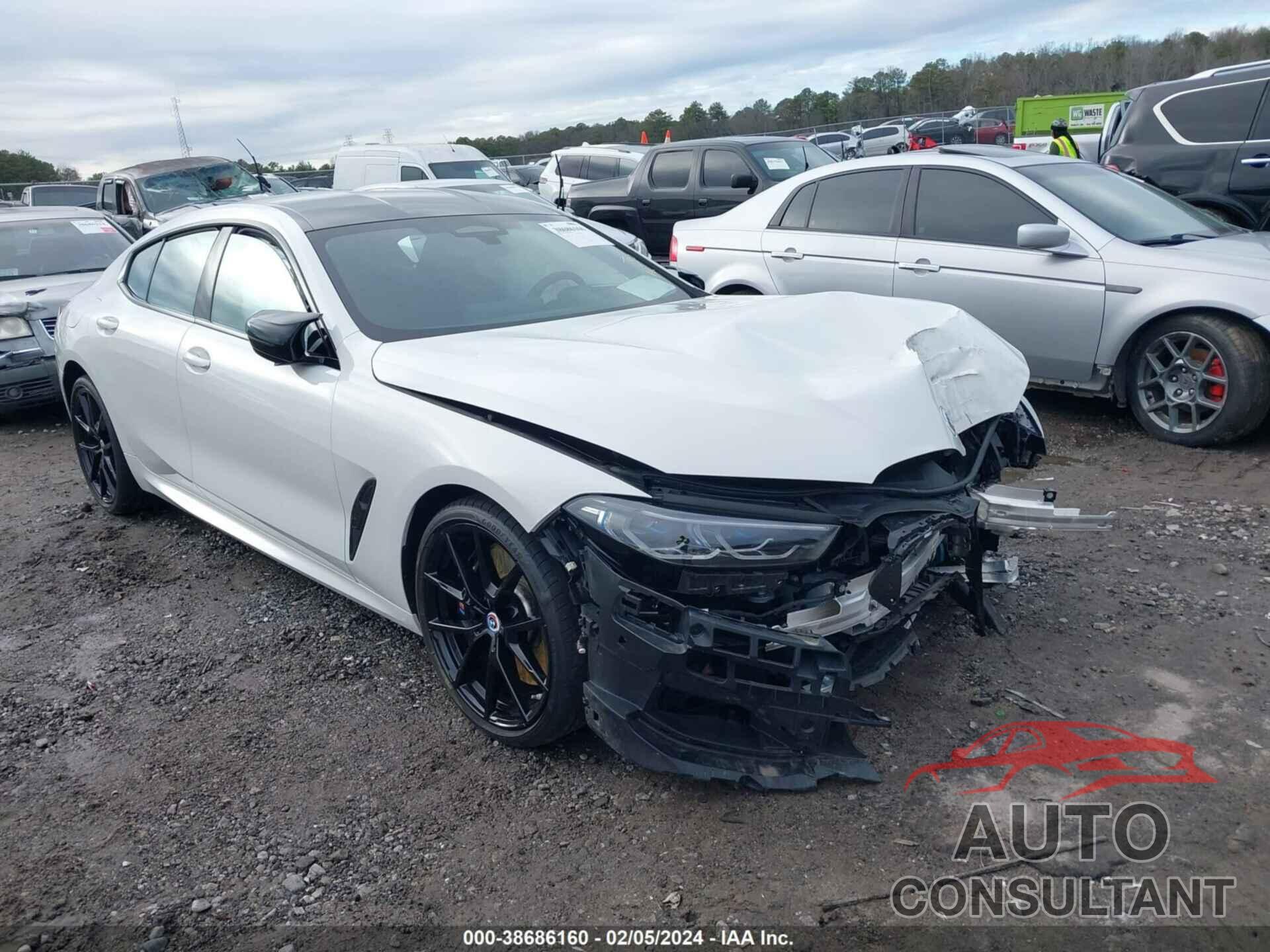 BMW M850I GTAN COUPE 2023 - WBAGV8C04PCK34626