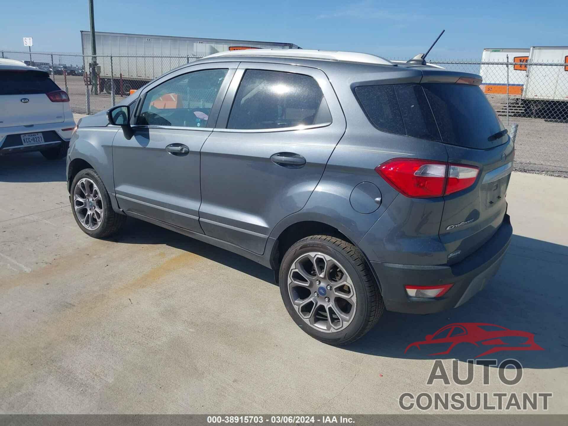 FORD ECOSPORT 2018 - MAJ6P1WLXJC189629