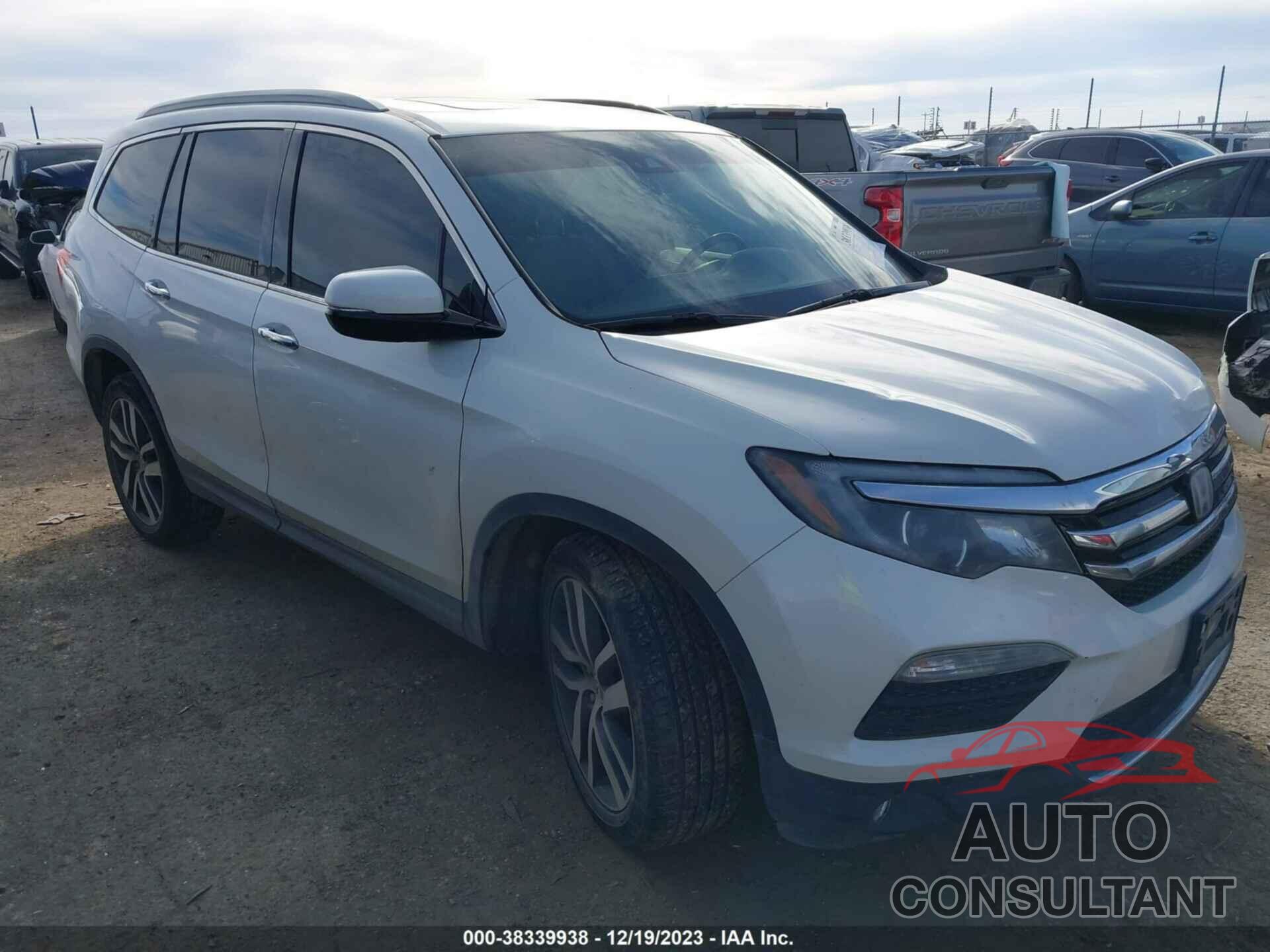 HONDA PILOT 2017 - 5FNYF6H0XHB075293