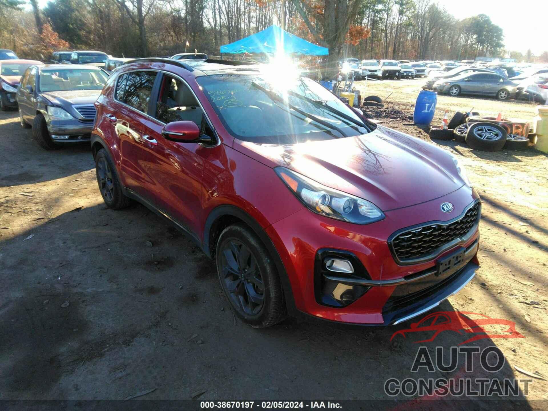 KIA SPORTAGE 2020 - KNDP63AC2L7684102