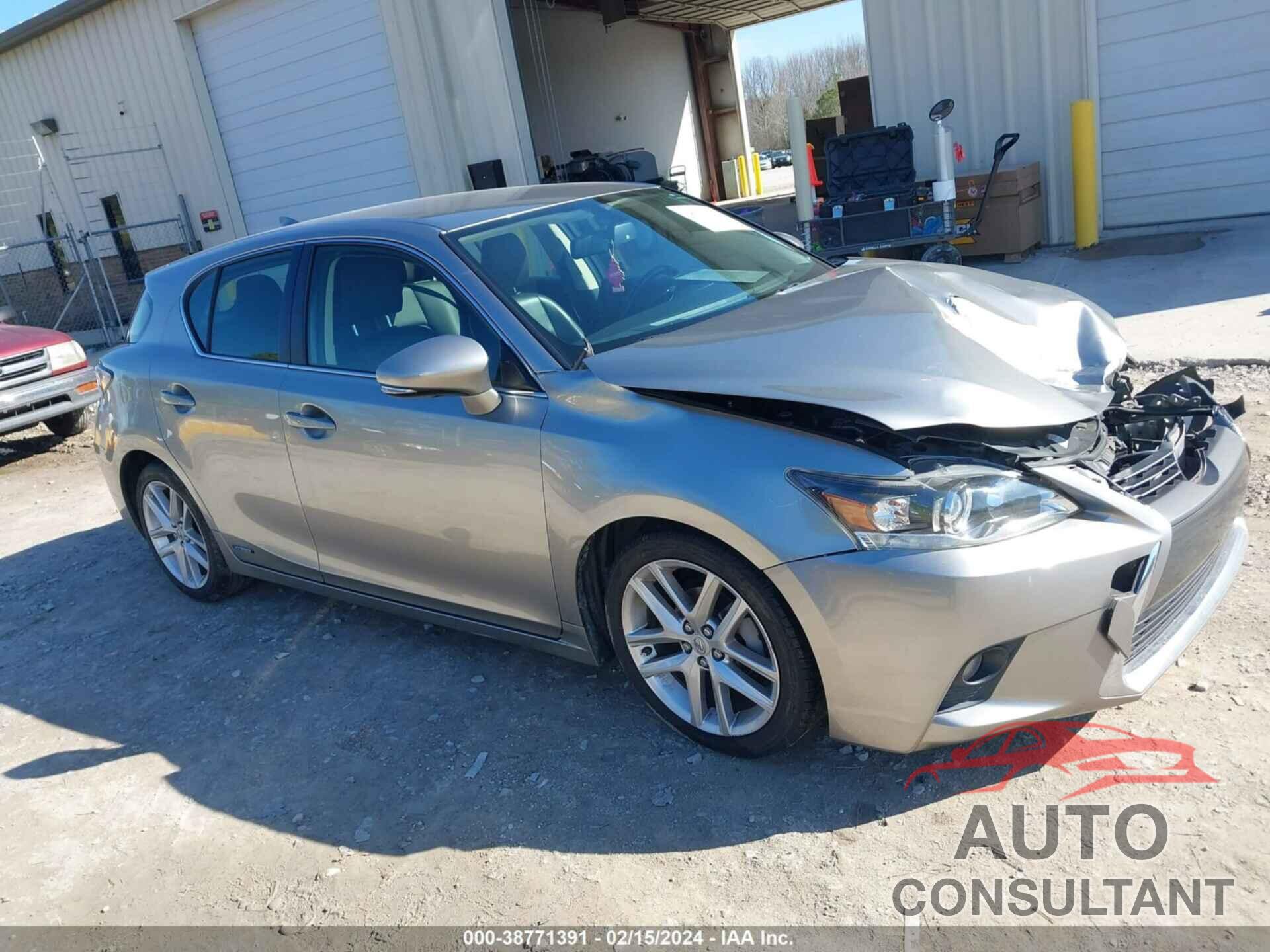 LEXUS CT 200H 2017 - JTHKD5BH7H2295884