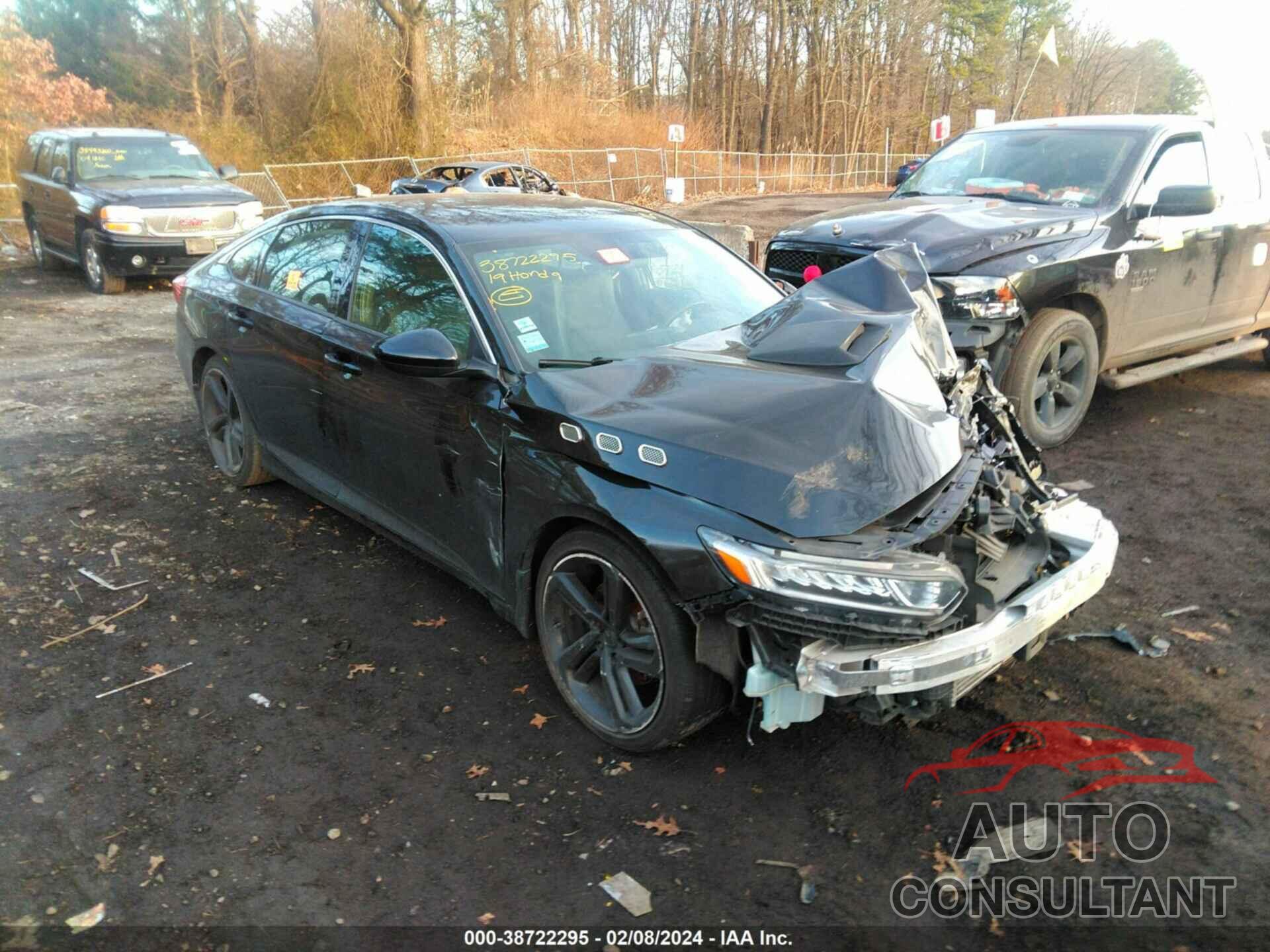 HONDA ACCORD 2019 - 1HGCV1F31KA045470