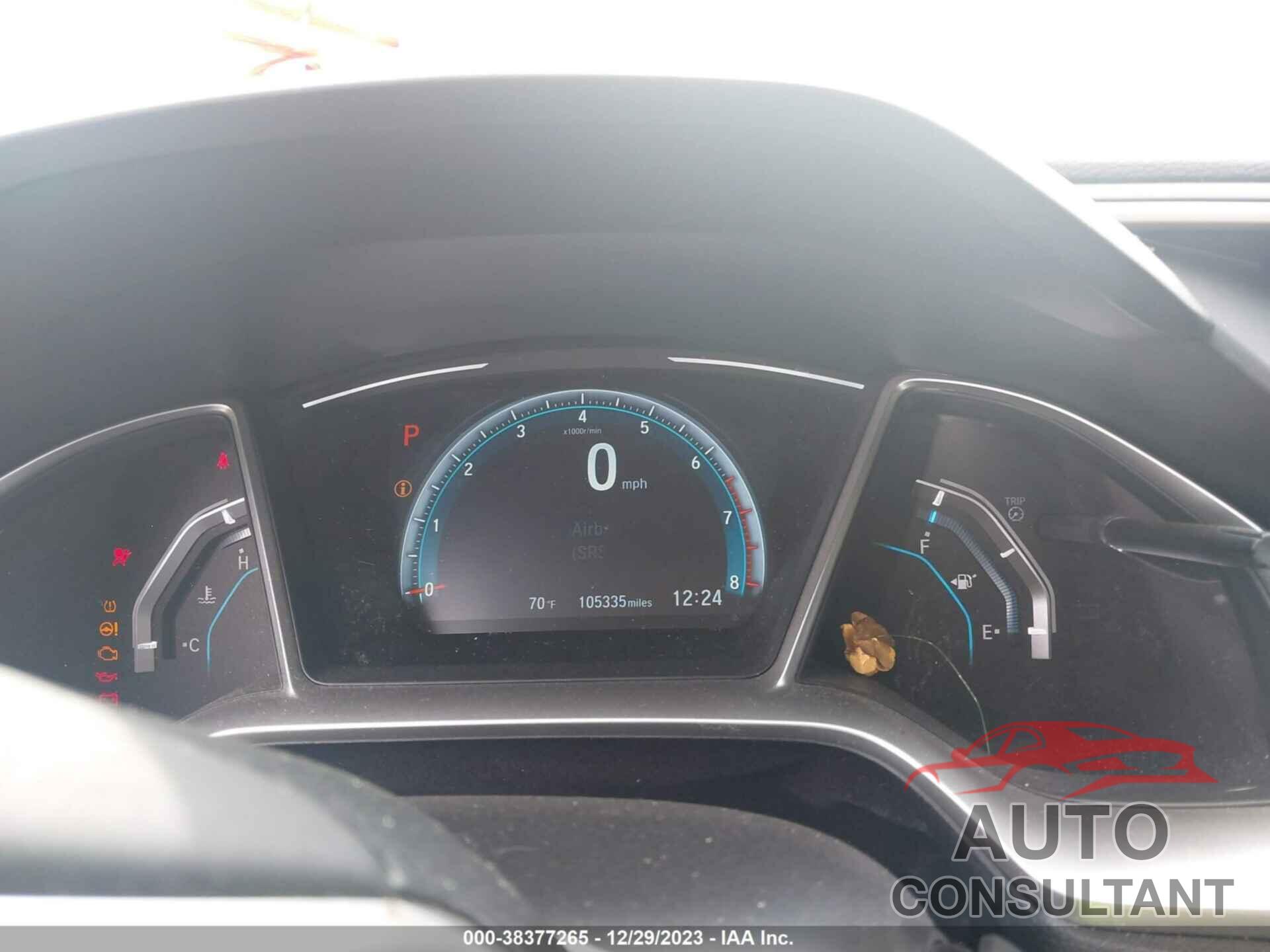 HONDA CIVIC 2017 - 2HGFC1F72HH640652