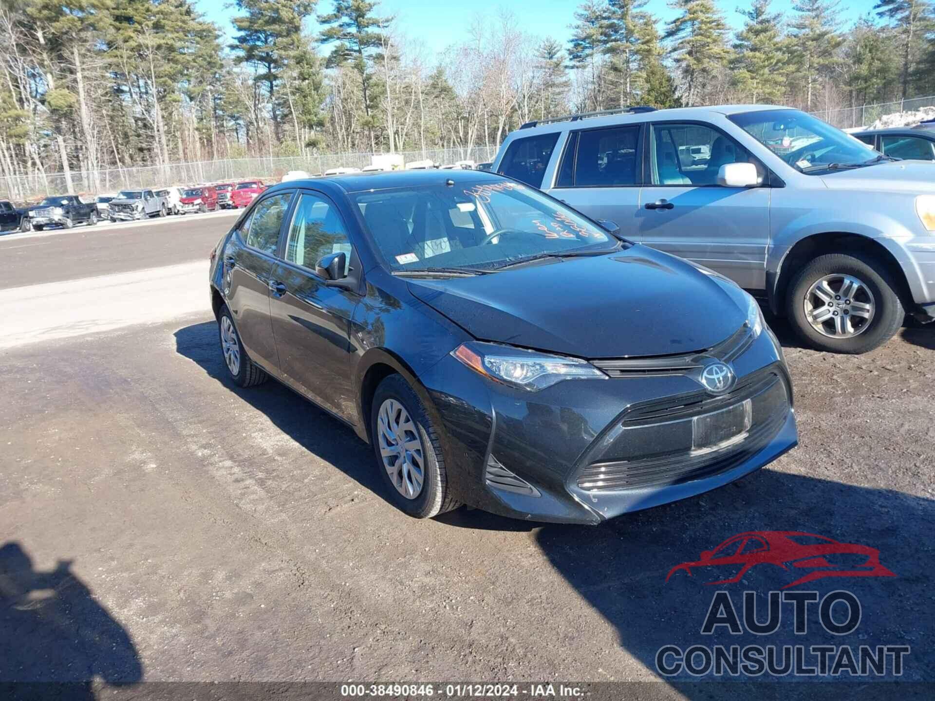 TOYOTA COROLLA 2019 - 2T1BURHE8KC201056