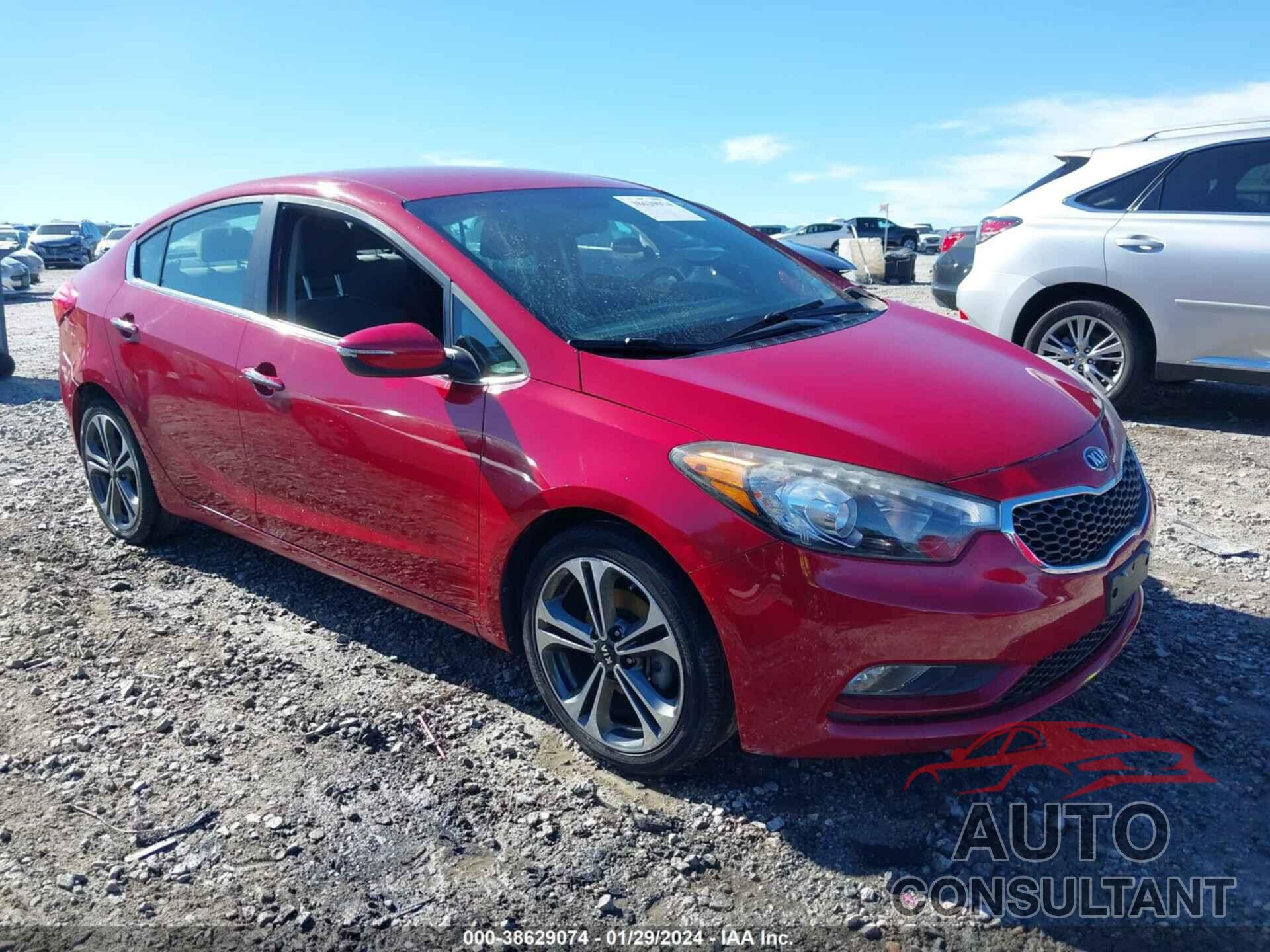 KIA FORTE 2016 - KNAFX4A88G5483541