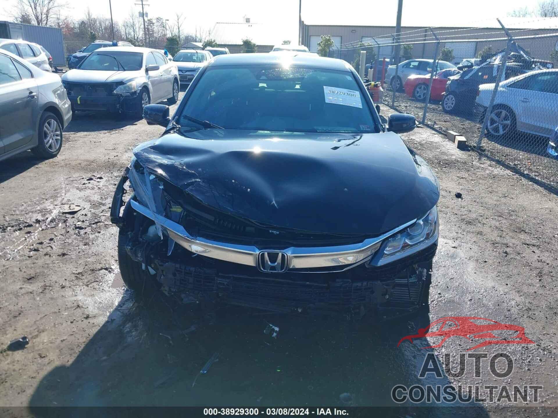 HONDA ACCORD 2017 - JHMCR6F3XHC022331