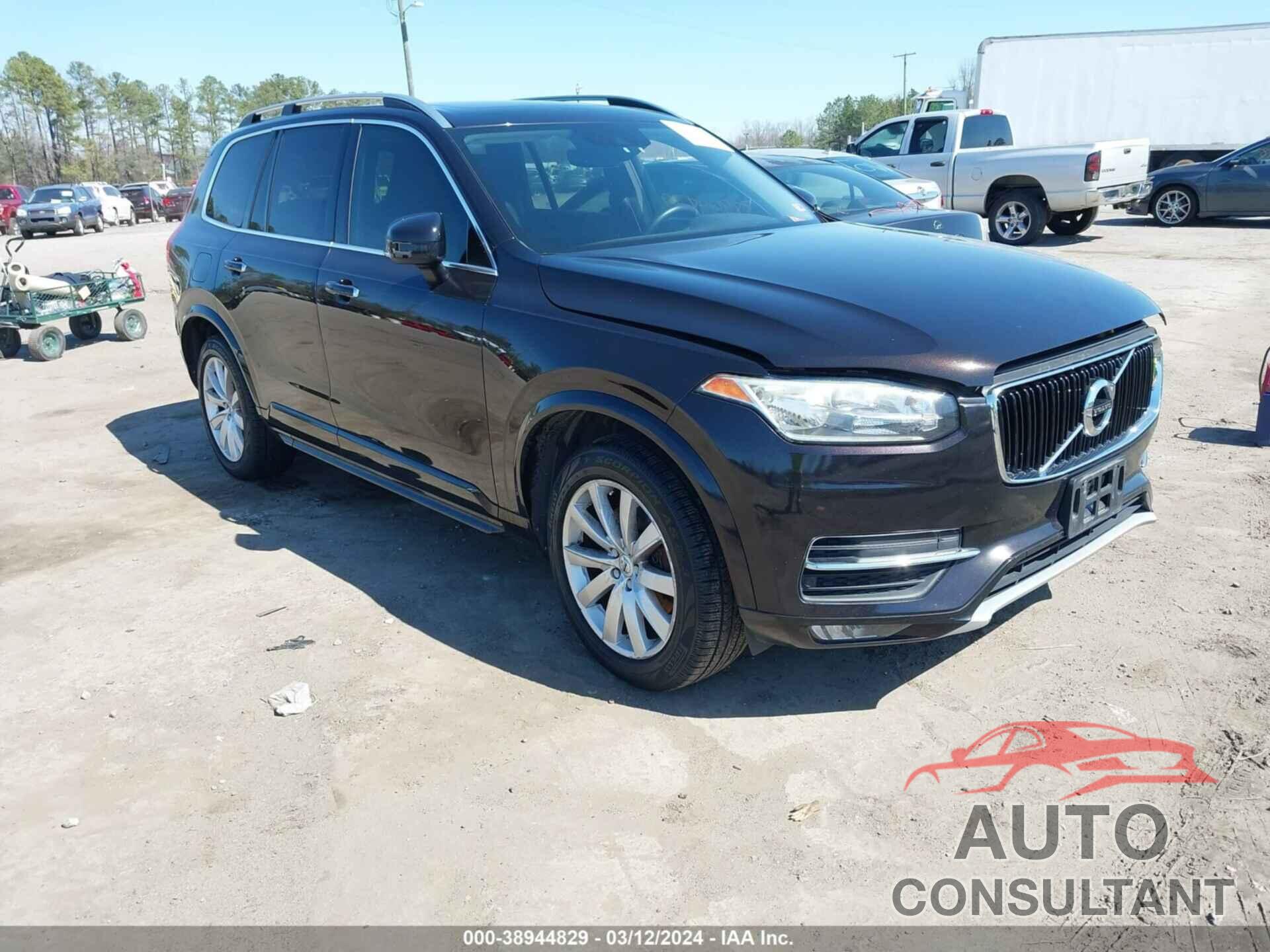 VOLVO XC90 2016 - YV4A22PK6G1019820