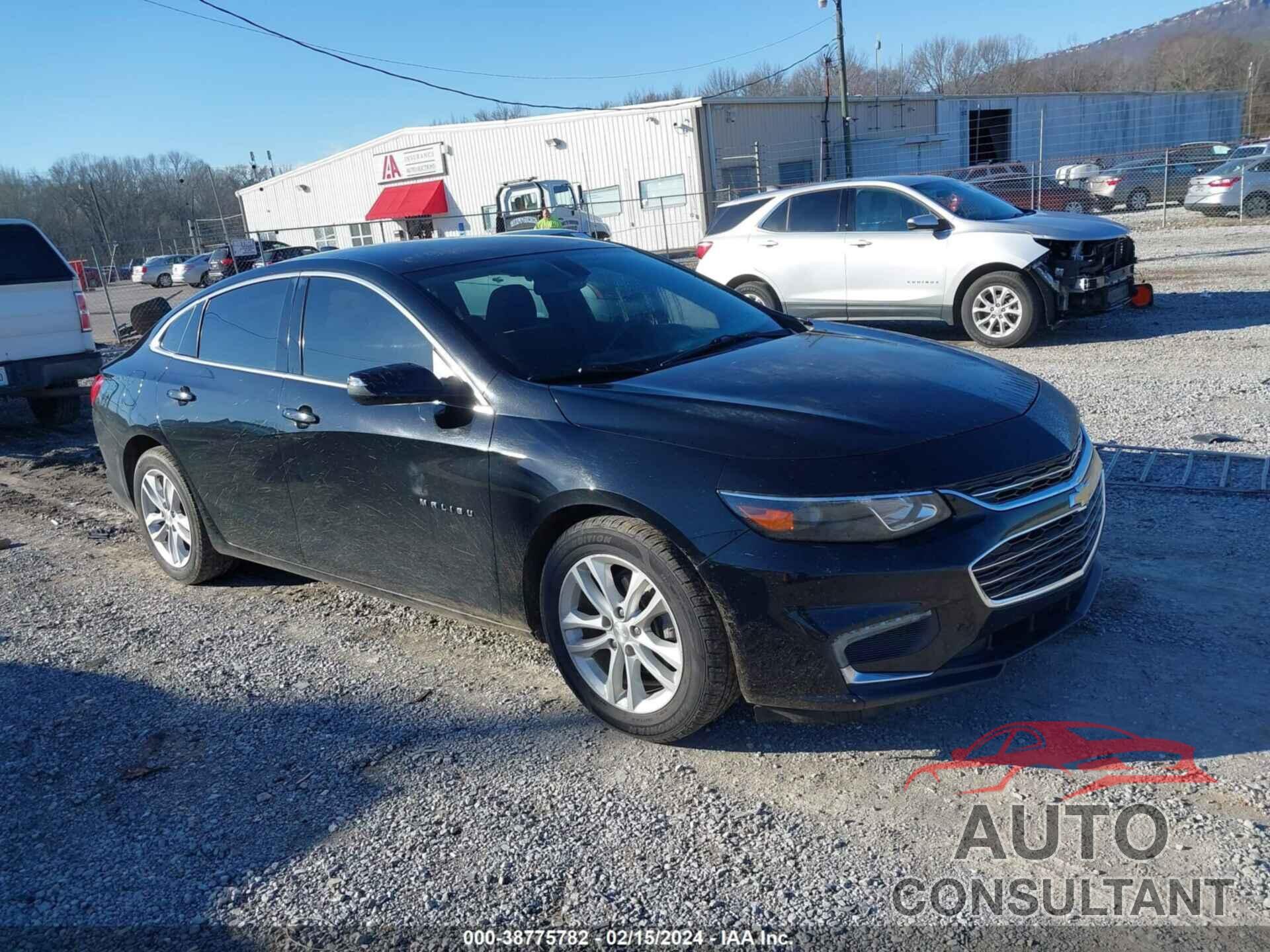 CHEVROLET MALIBU 2016 - 1G1ZE5ST3GF247557
