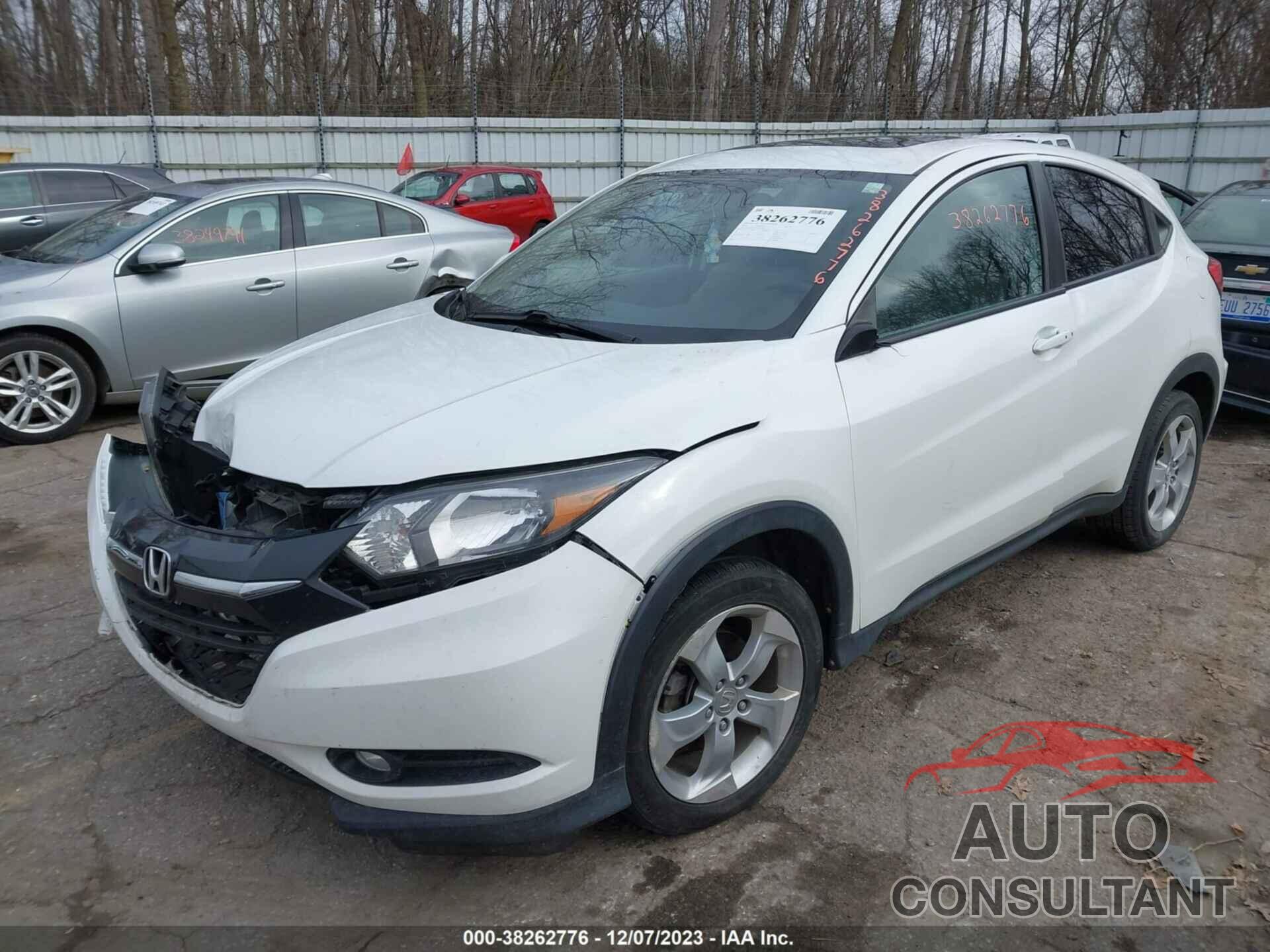 HONDA HR-V 2016 - 3CZRU6H54GM744345