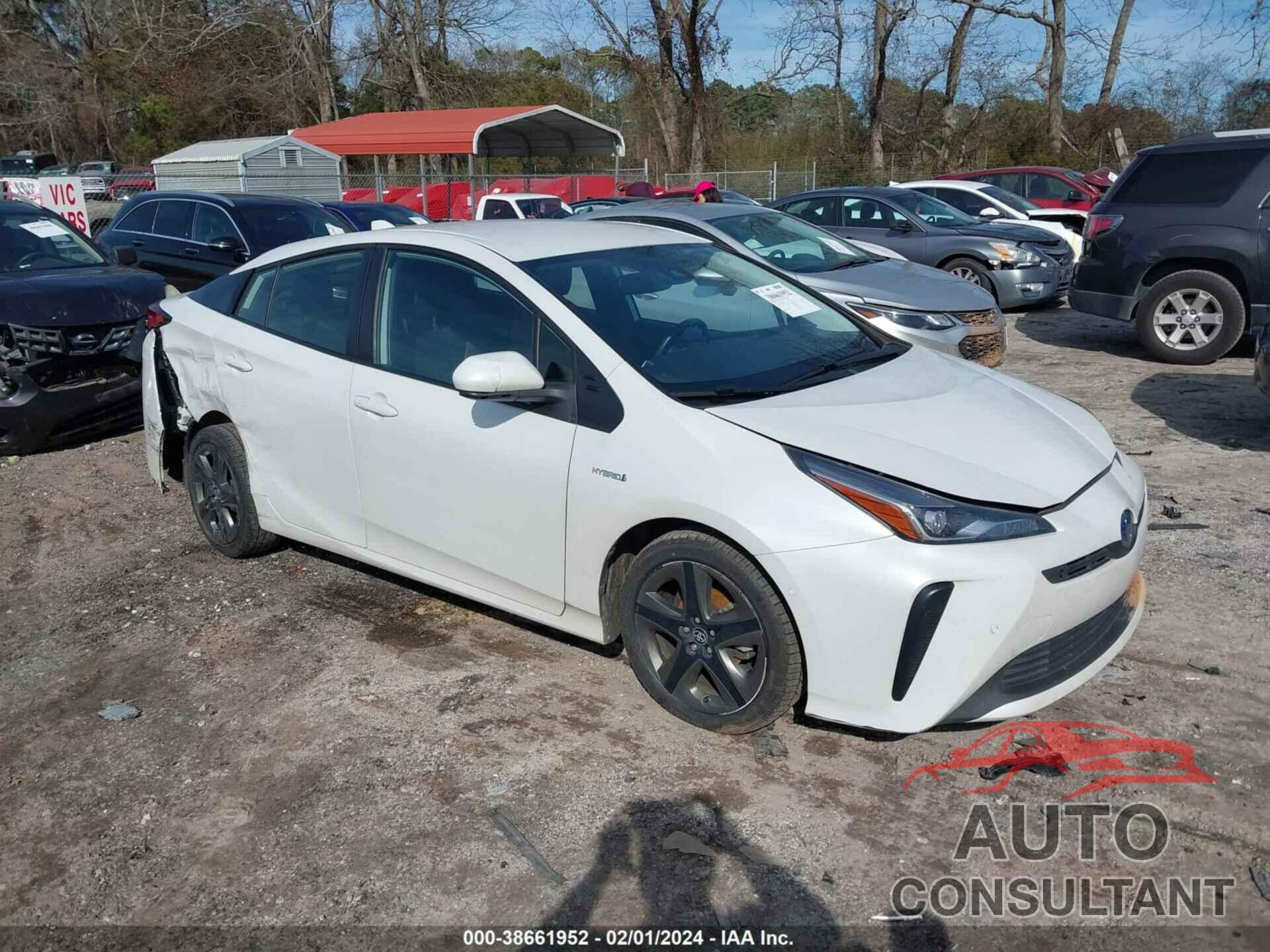 TOYOTA PRIUS 2021 - JTDKAMFU0M3150458