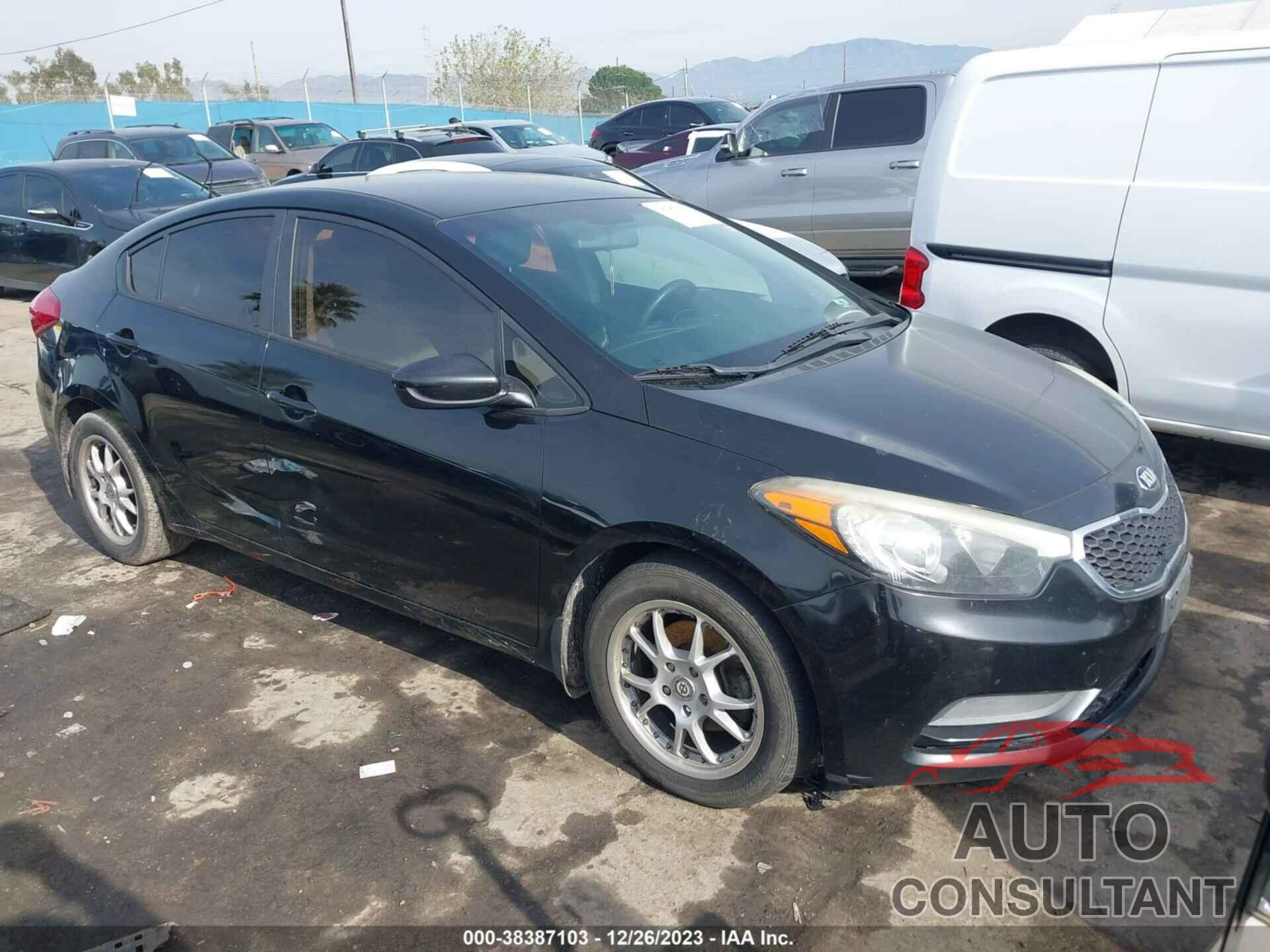 KIA FORTE 2015 - KNAFK4A63F5386890