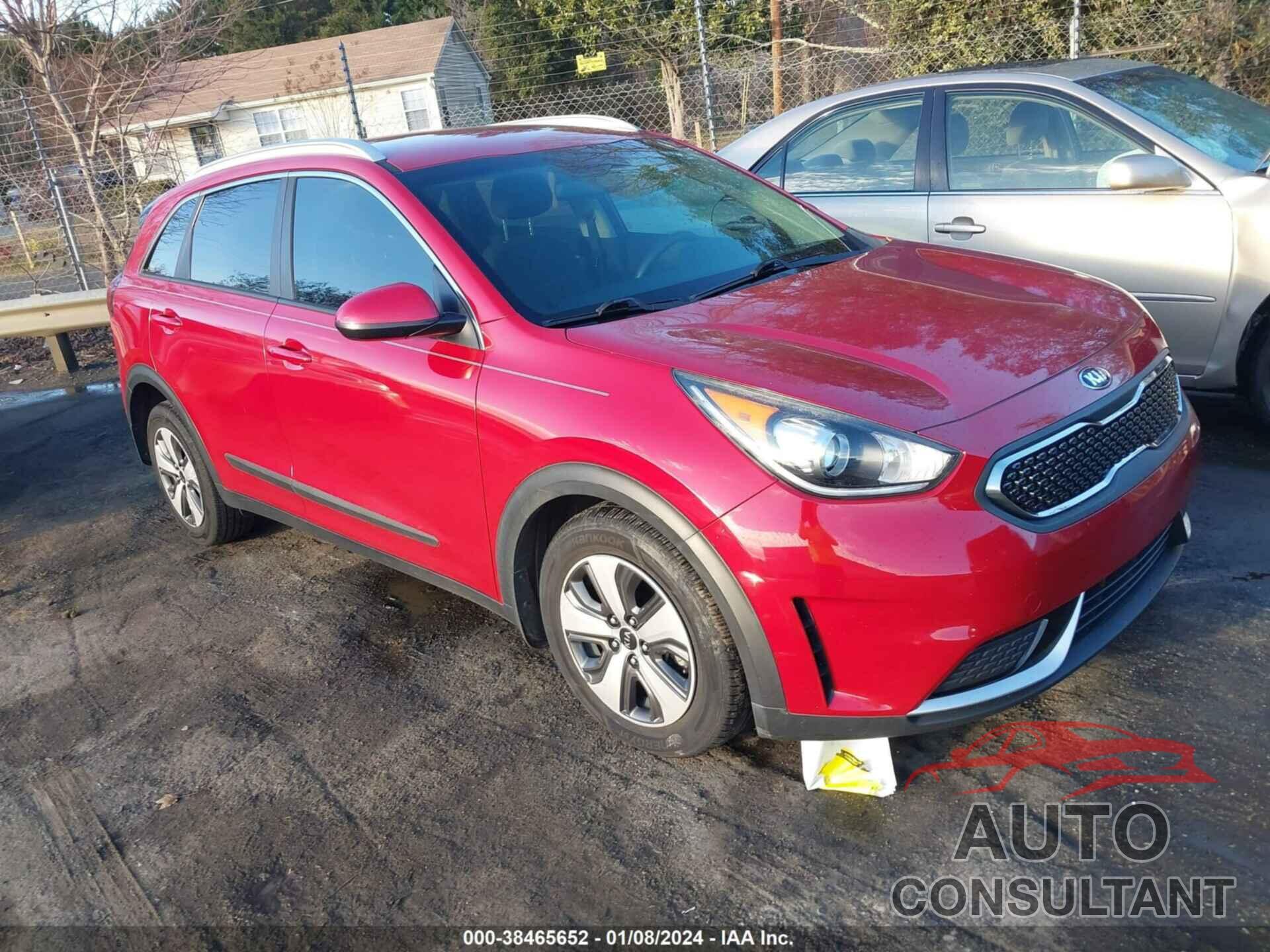 KIA NIRO 2017 - KNDCB3LC2H5065431