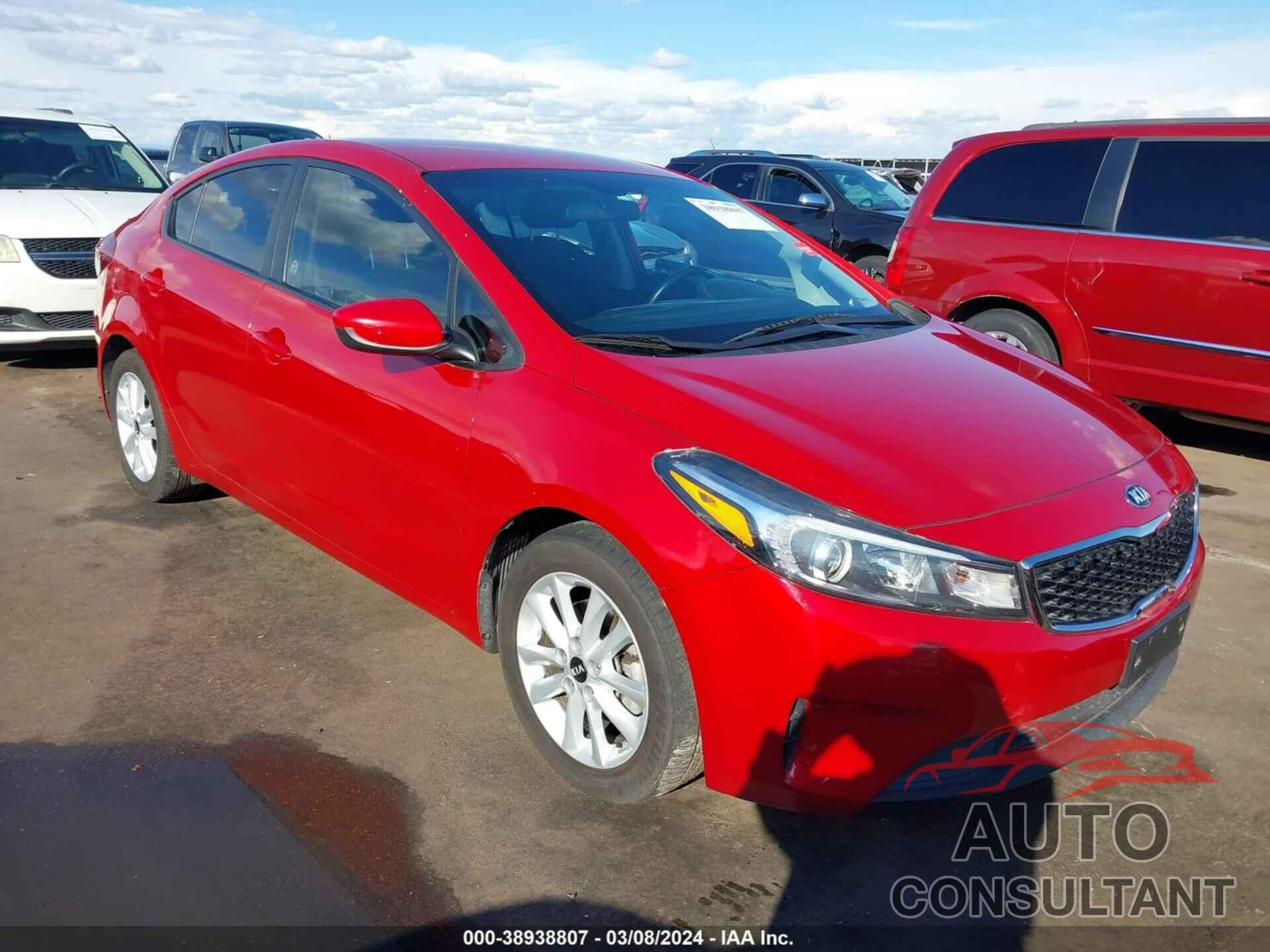 KIA FORTE 2017 - 3KPFL4A71HE049585