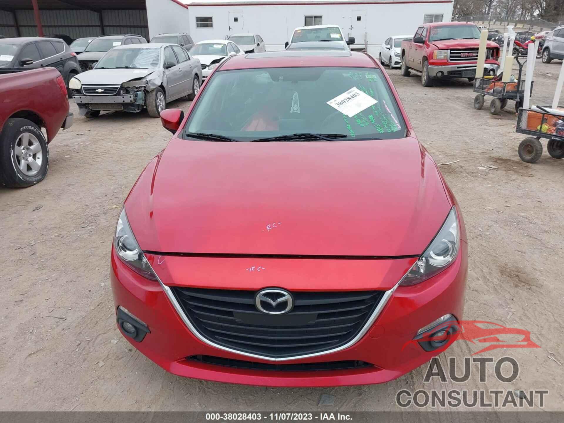 MAZDA MAZDA3 2016 - 3MZBM1W75GM274287