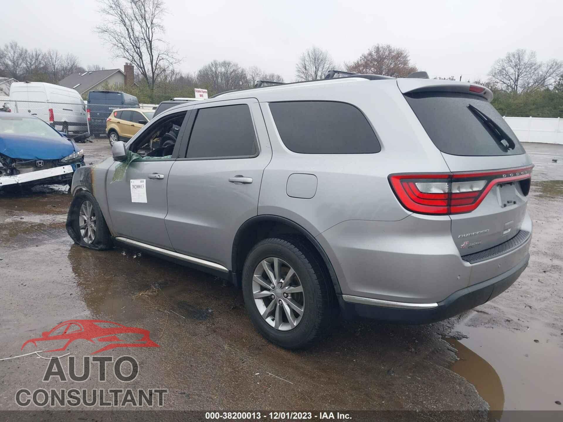DODGE DURANGO 2018 - 1C4RDJAG1JC324345