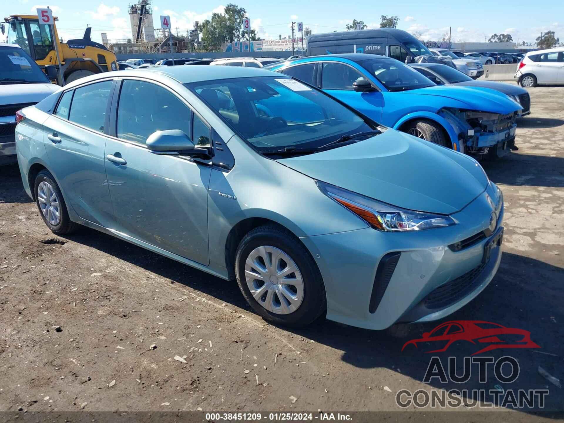 TOYOTA PRIUS 2020 - JTDKARFU7L3110681