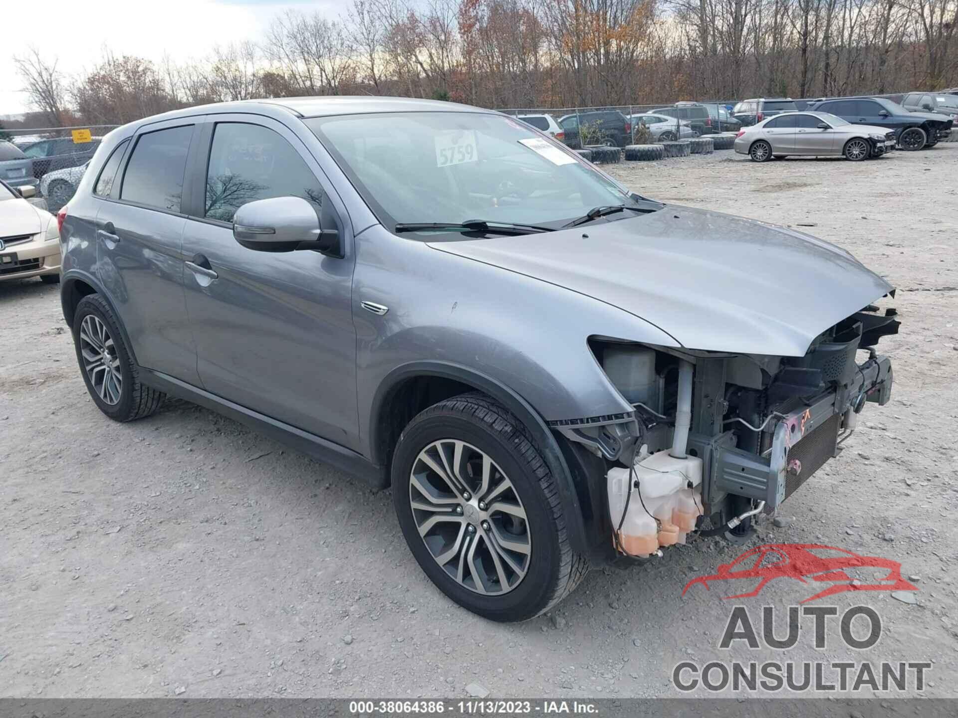 MITSUBISHI OUTLANDER SPORT 2018 - JA4AP3AU8JZ018904