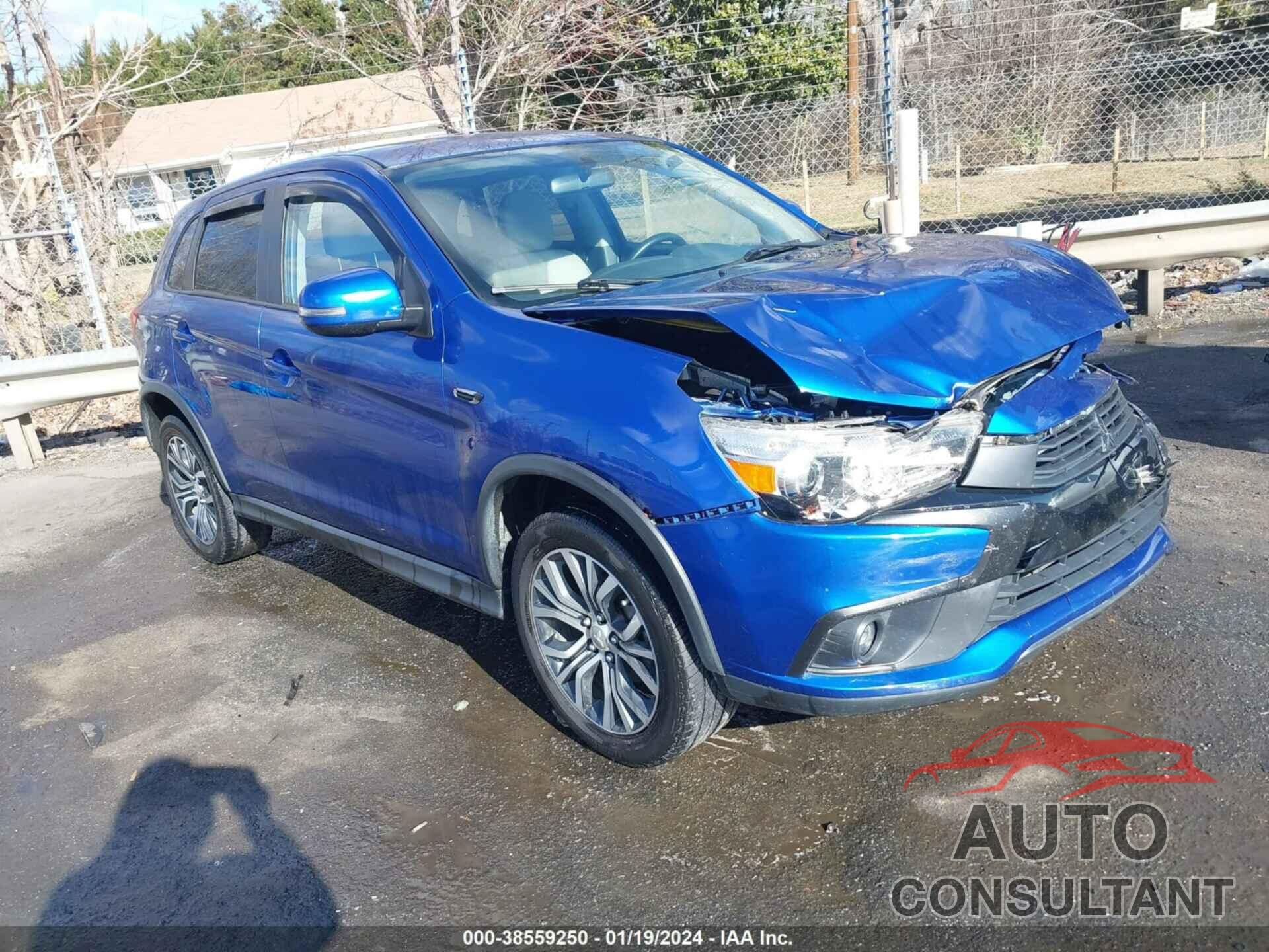 MITSUBISHI OUTLANDER SPORT 2017 - JA4AP3AU7HZ045988