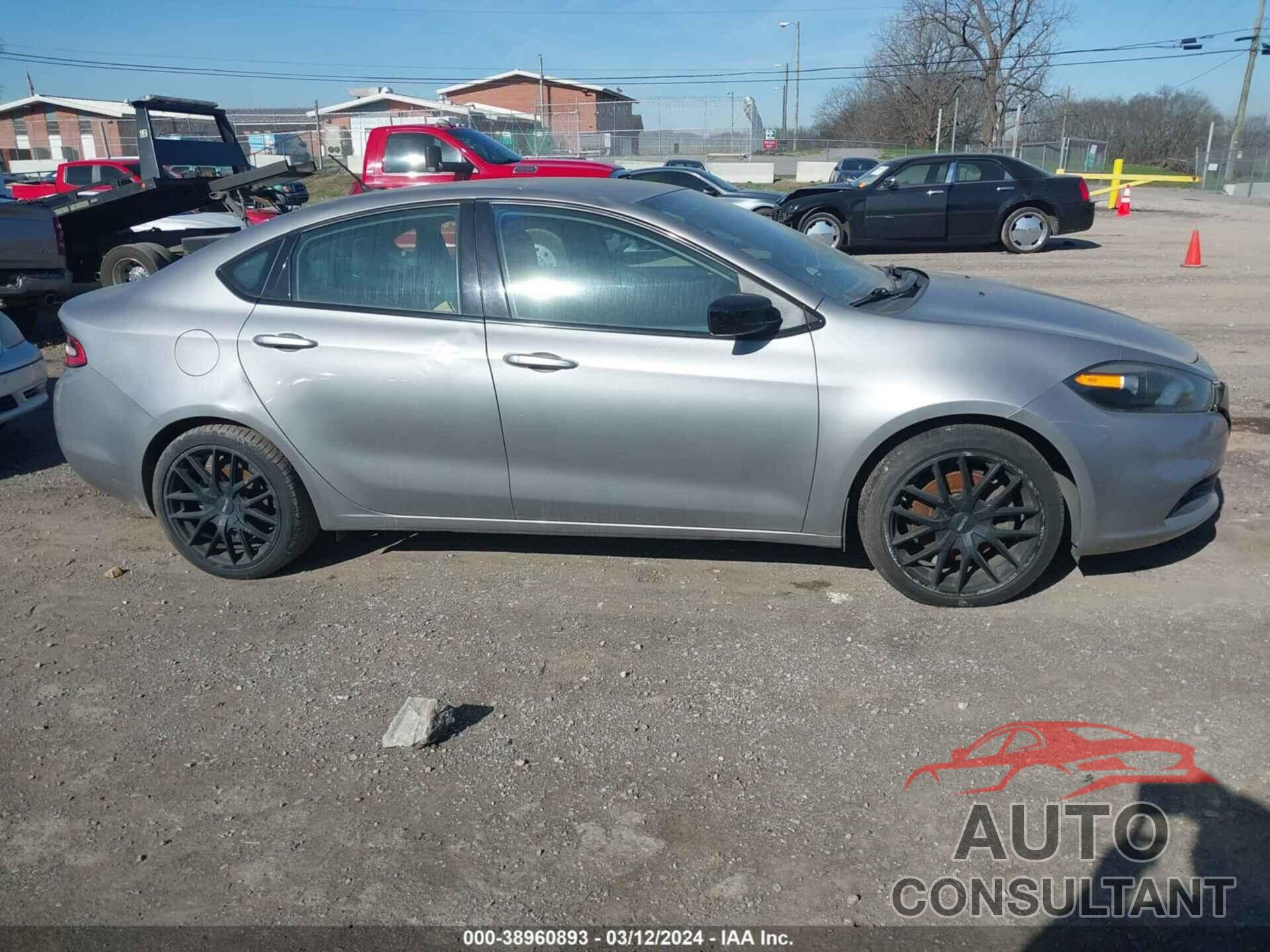 DODGE DART 2016 - 1C3CDFBB1GD516765